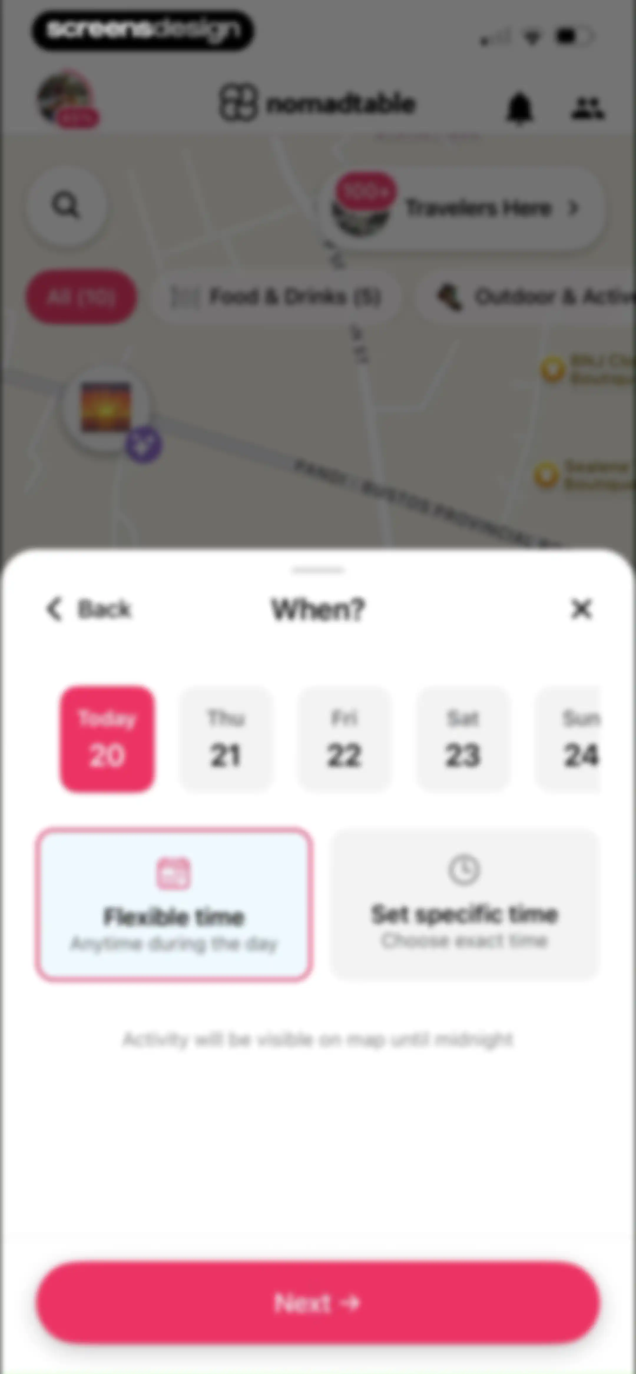 nomadtable: travel friends screen 79