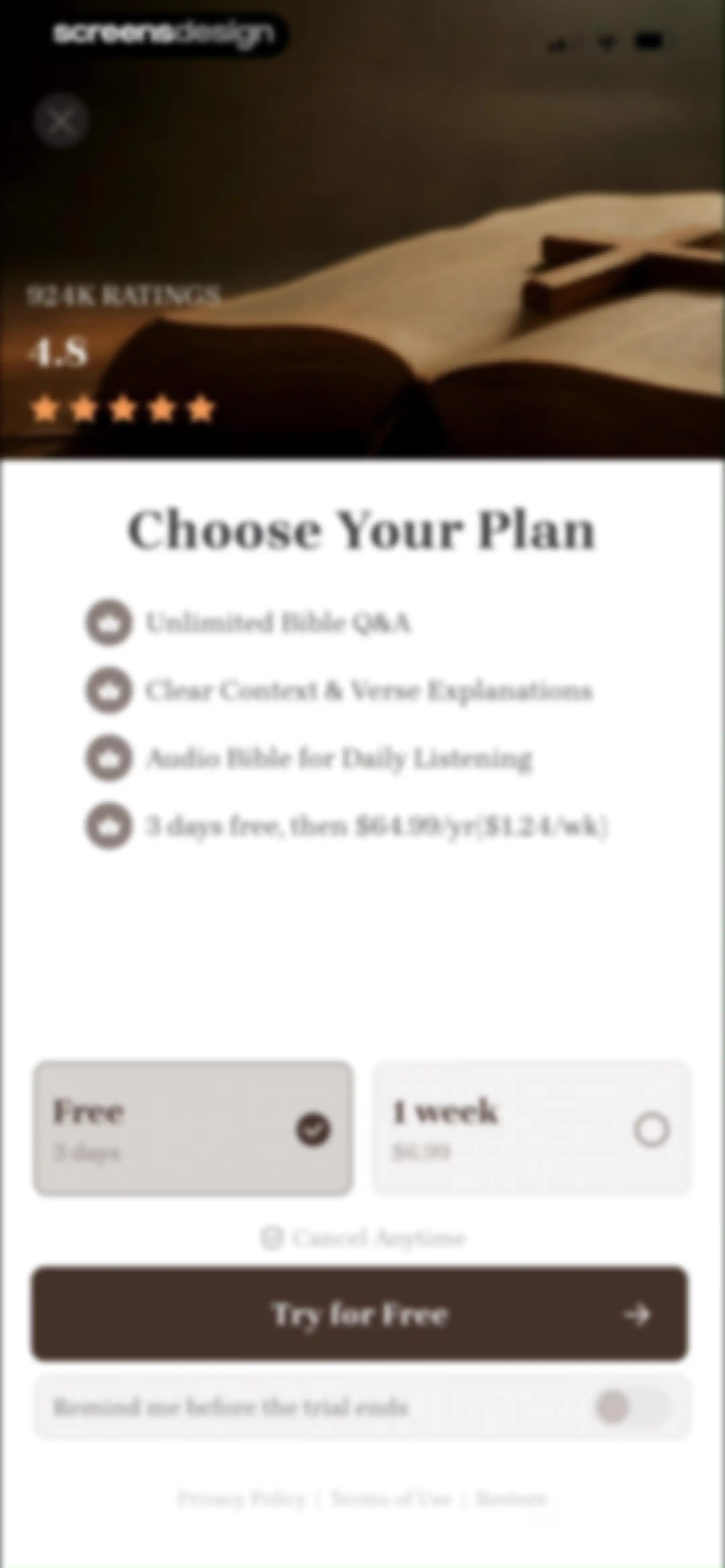 Bible Note: Sermon Notes screen 15