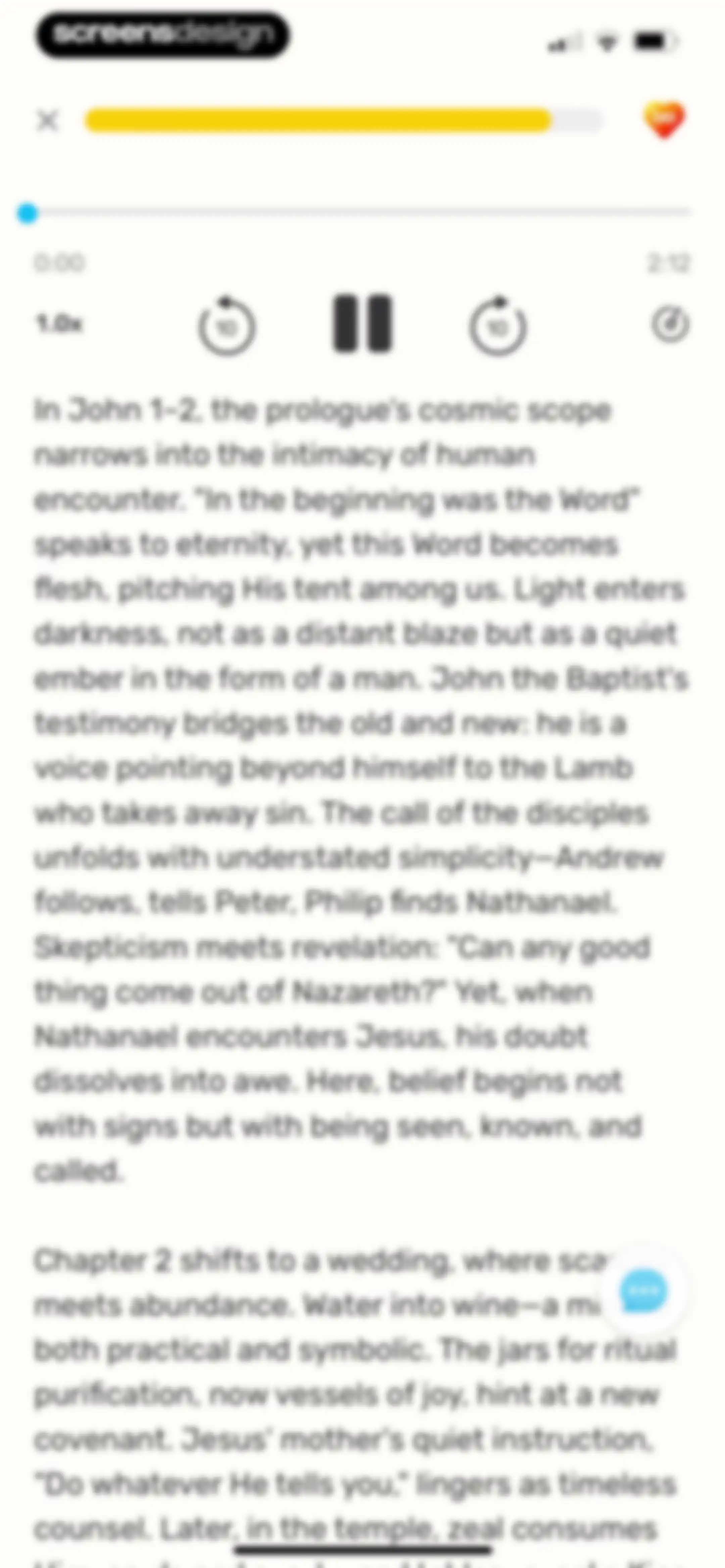 Bible Study - Manna screen 94