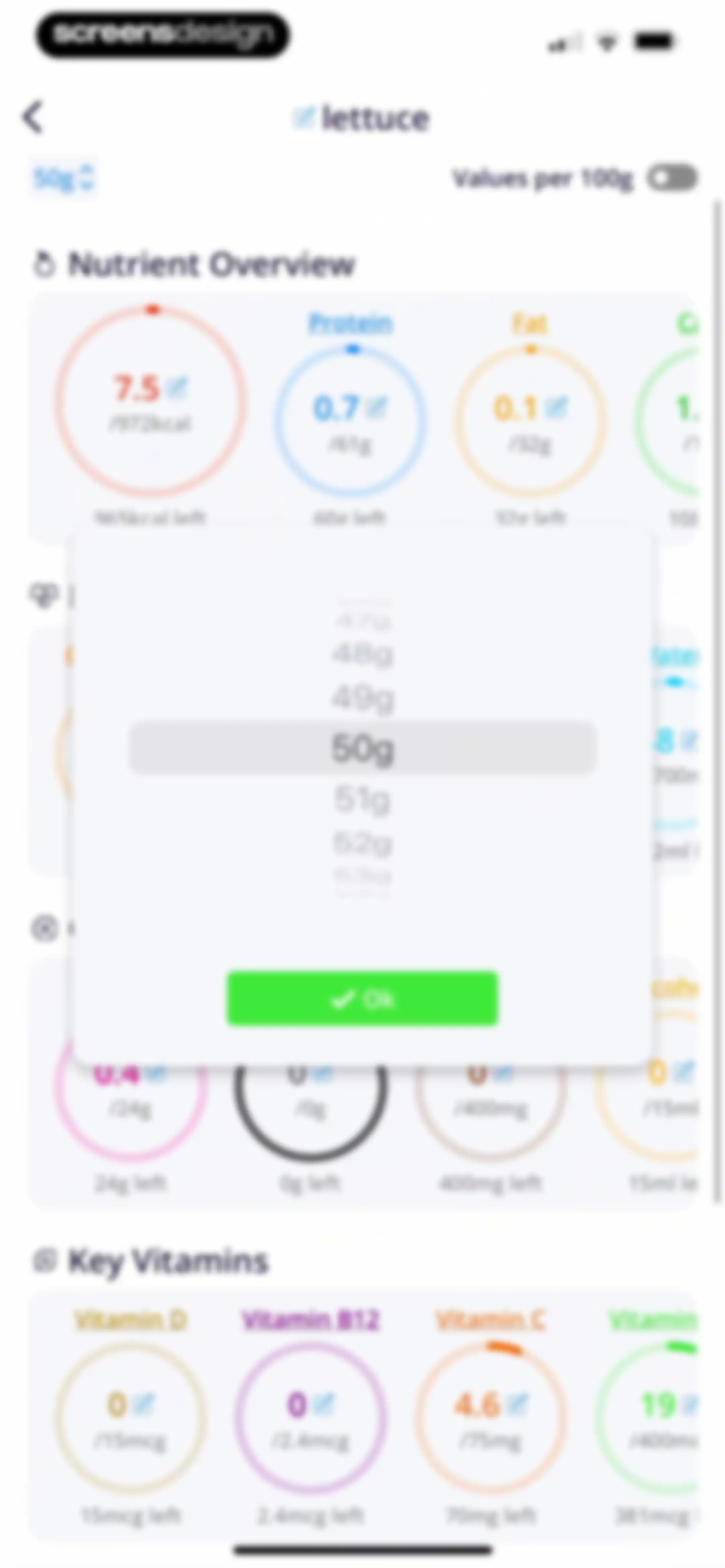 Calorie Tracker・Diet: Food AI screen 66