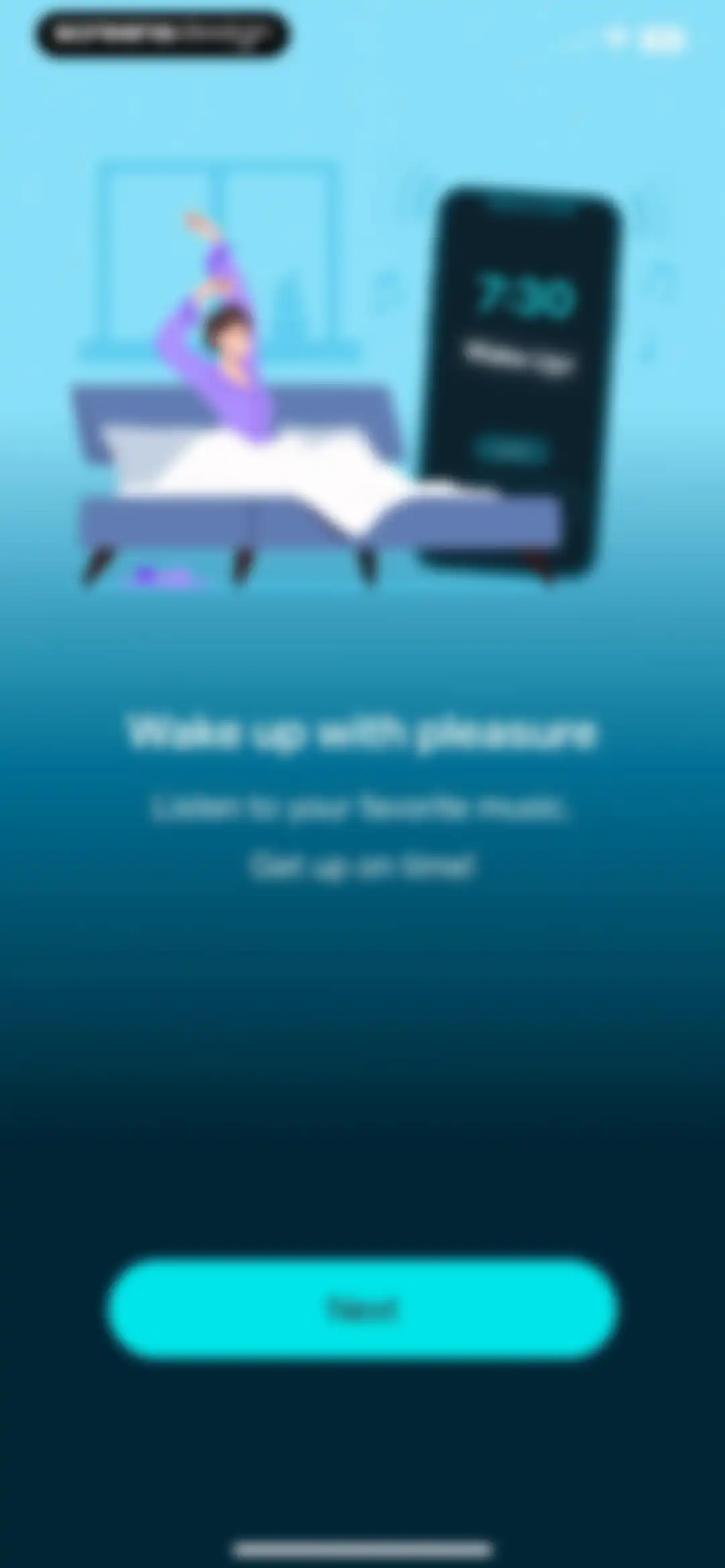 Smart Alarm Clock - Waking Up screen 1