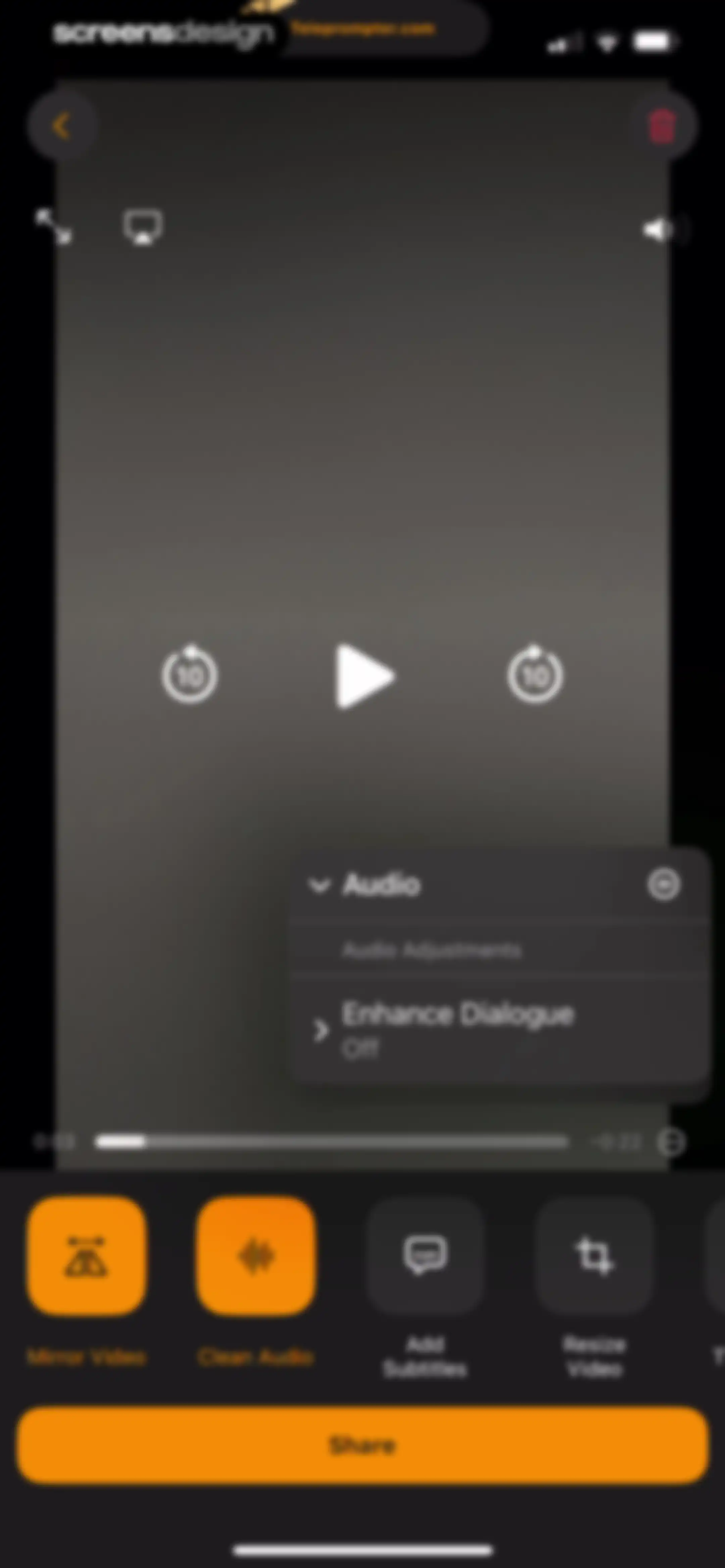 Teleprompter.com screen 46
