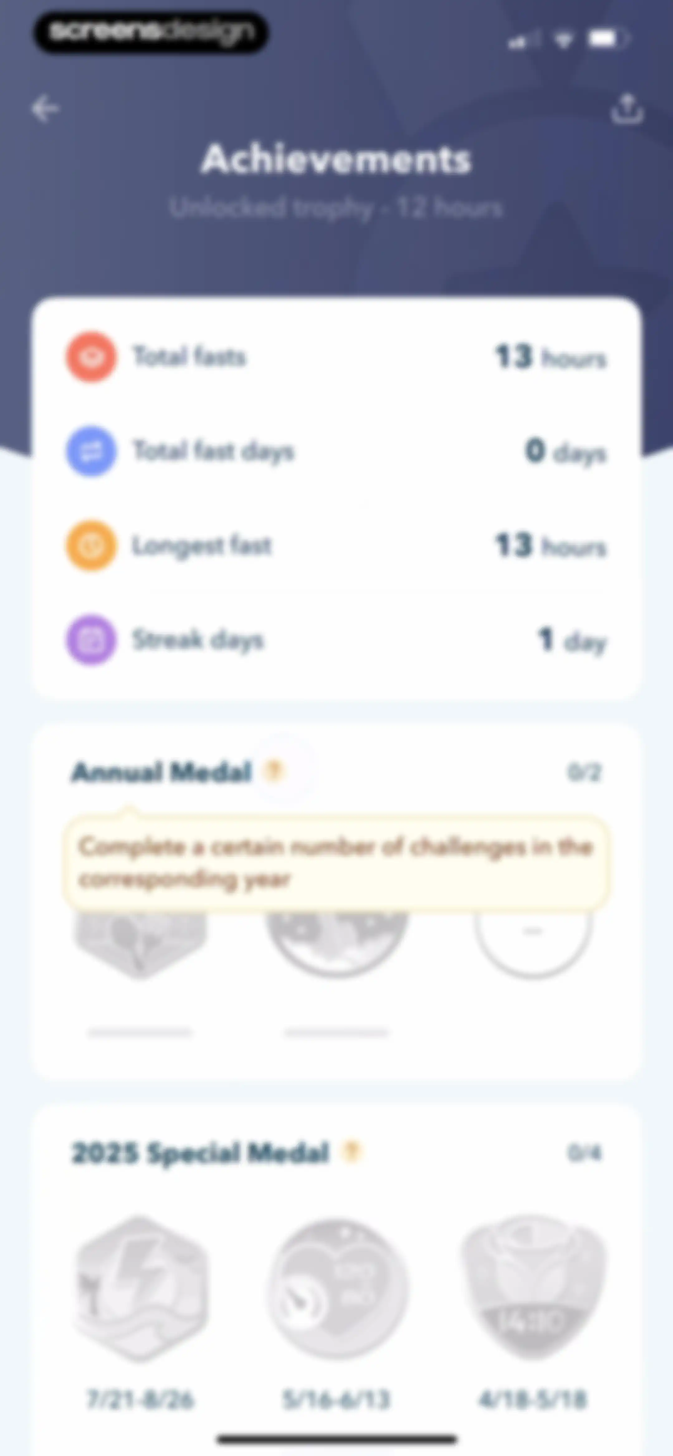Intermittent Fasting Tracker - screen 316