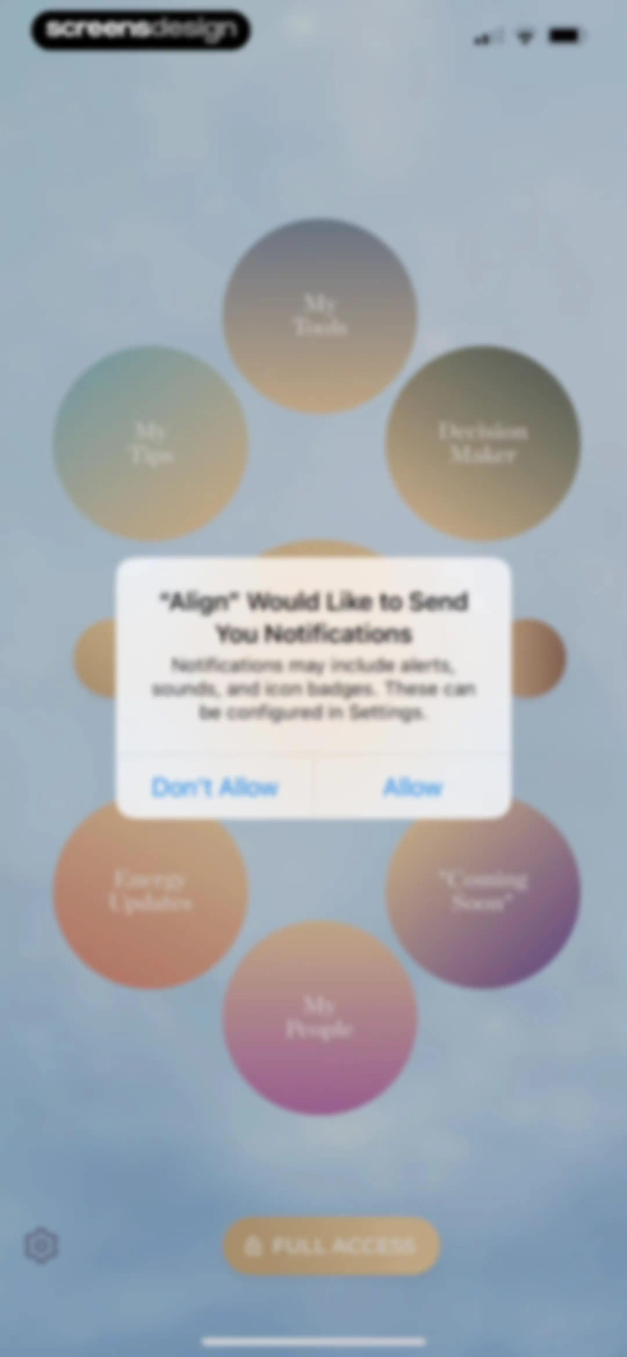 Align: The Human Design App screen 11