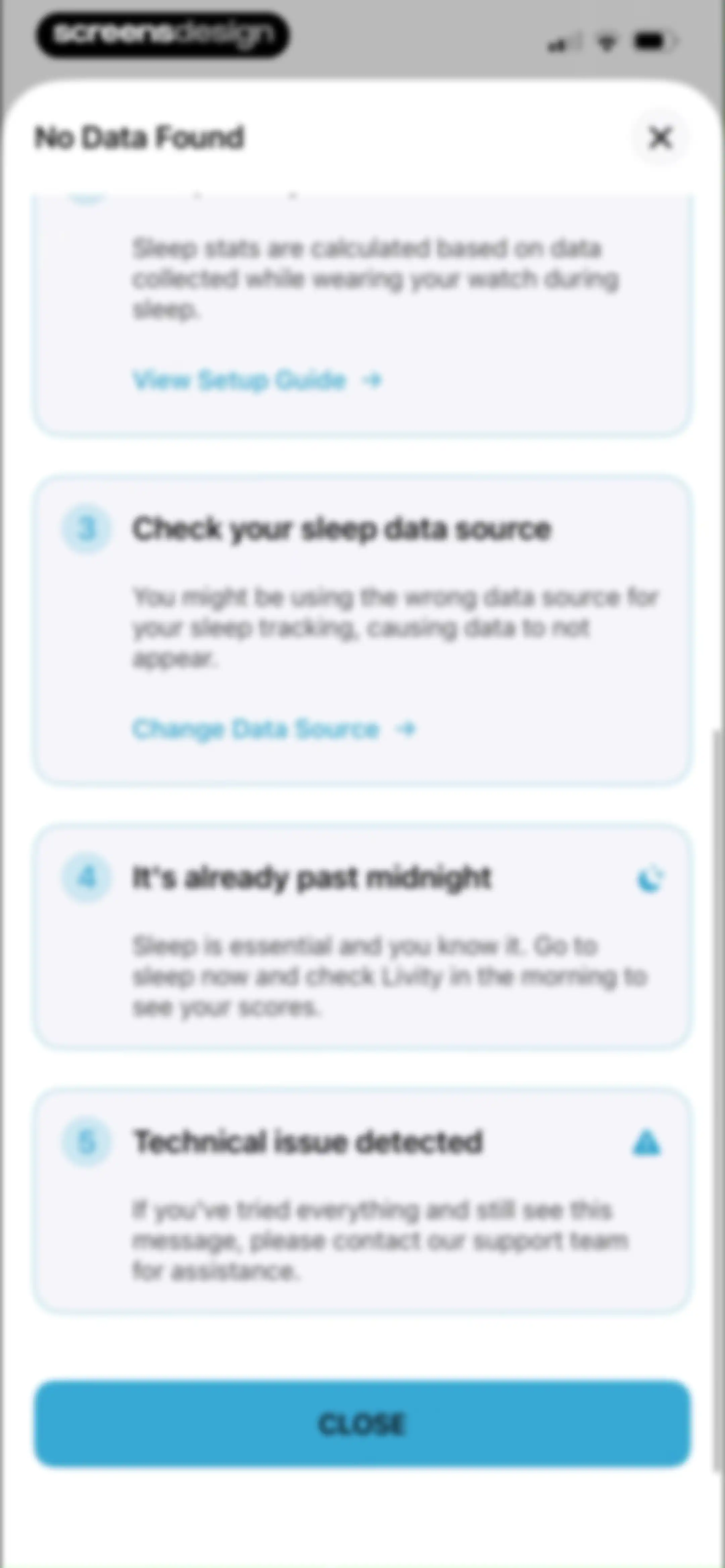 Livity: Sleep & Health Tracker screen 37