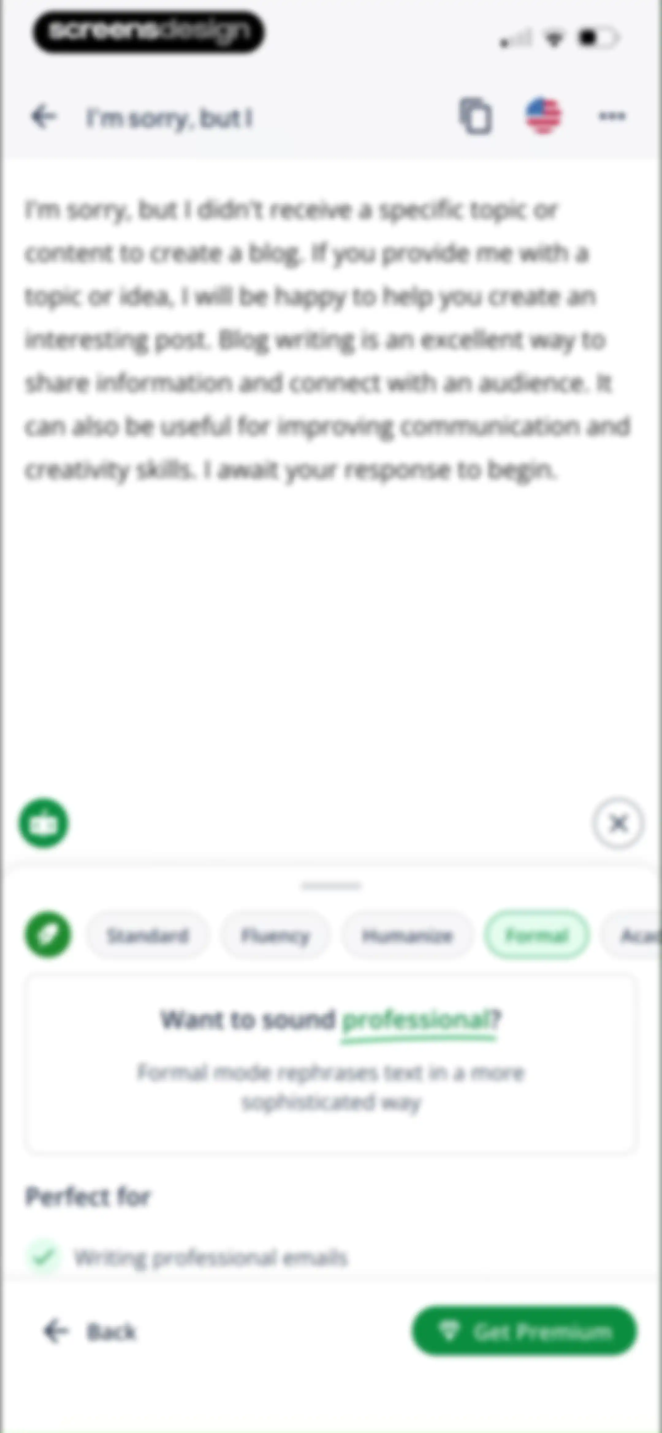 Quillbot-AI Writing & Keyboard screen 43
