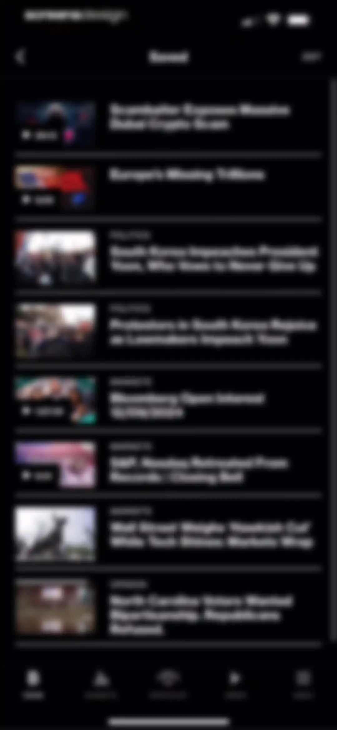 Bloomberg: Business News Daily screen 69
