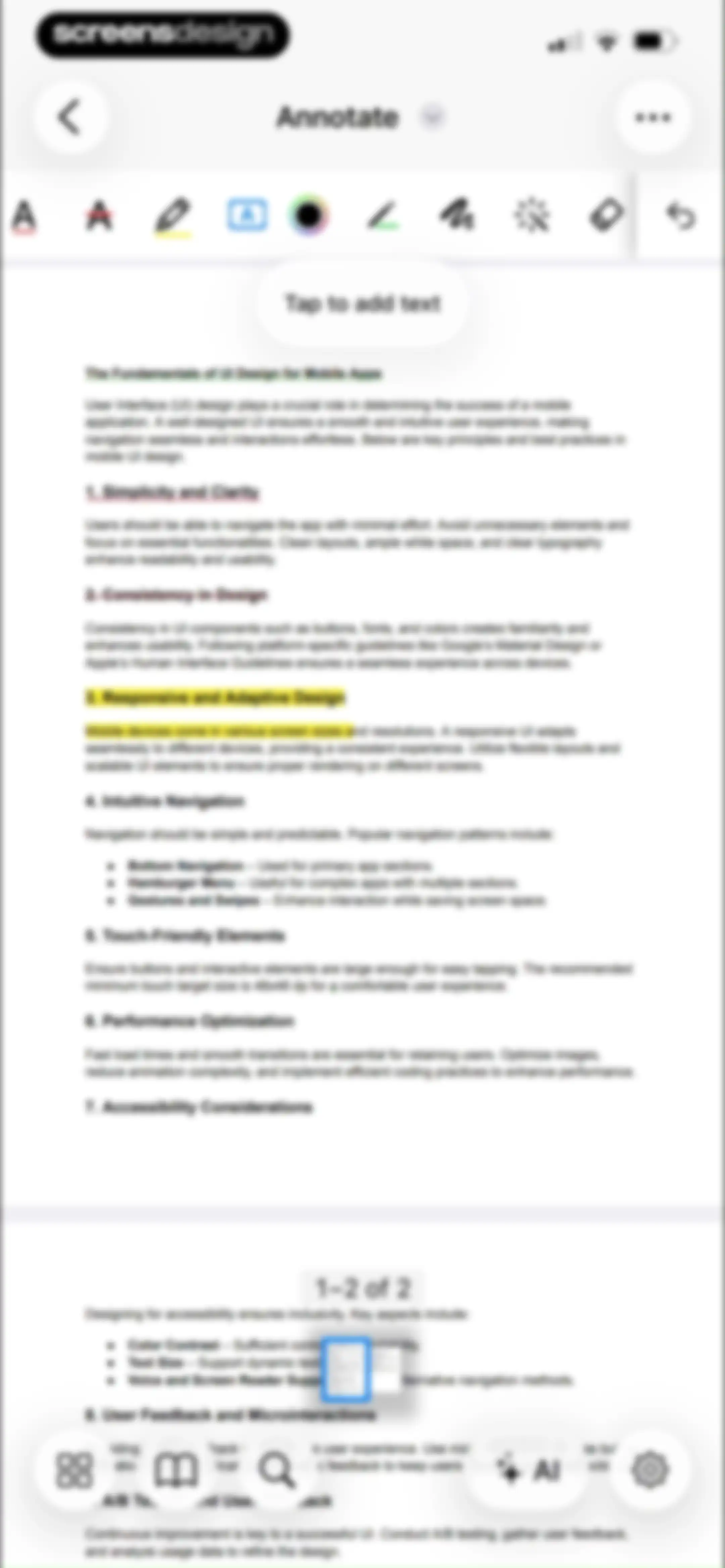 PDF Editor ® screen 26