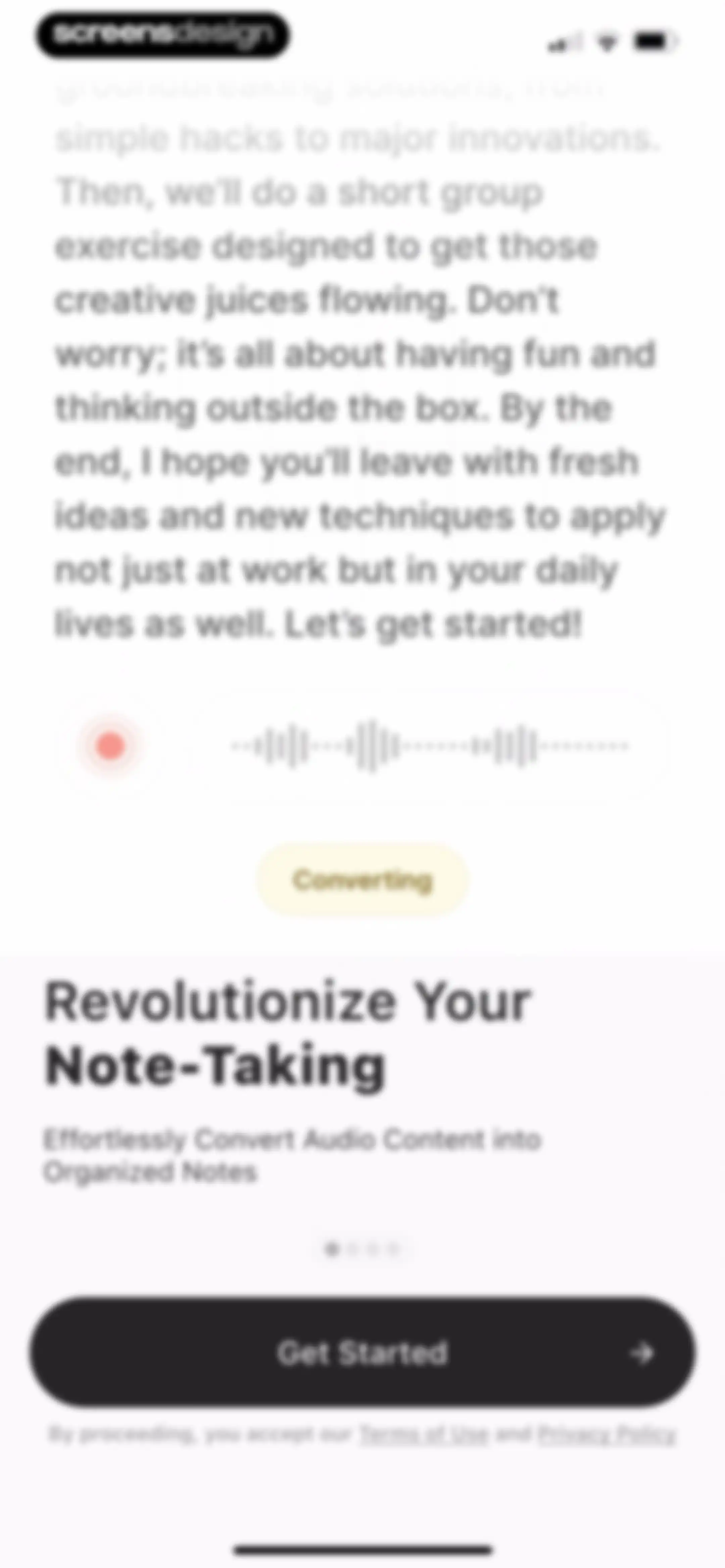 Note AI: Smart Note Taker screen 3