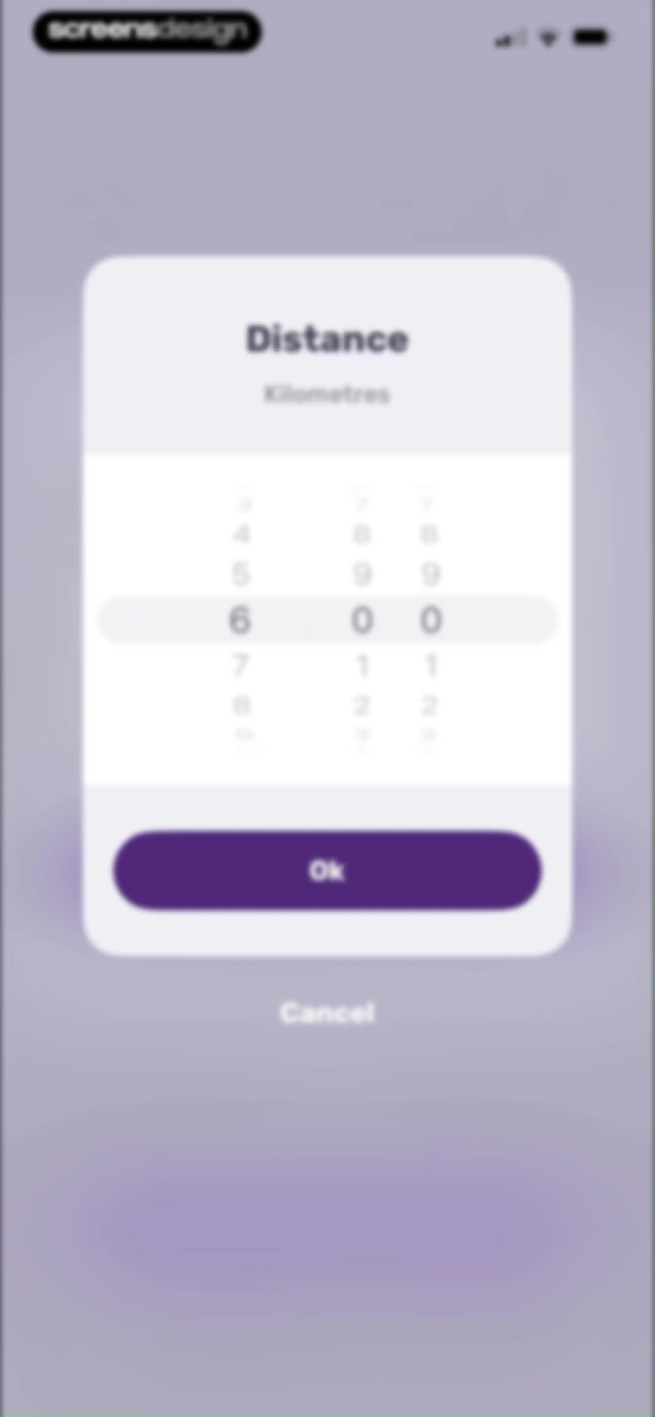 Running Tracker App – FITAPP screen 99