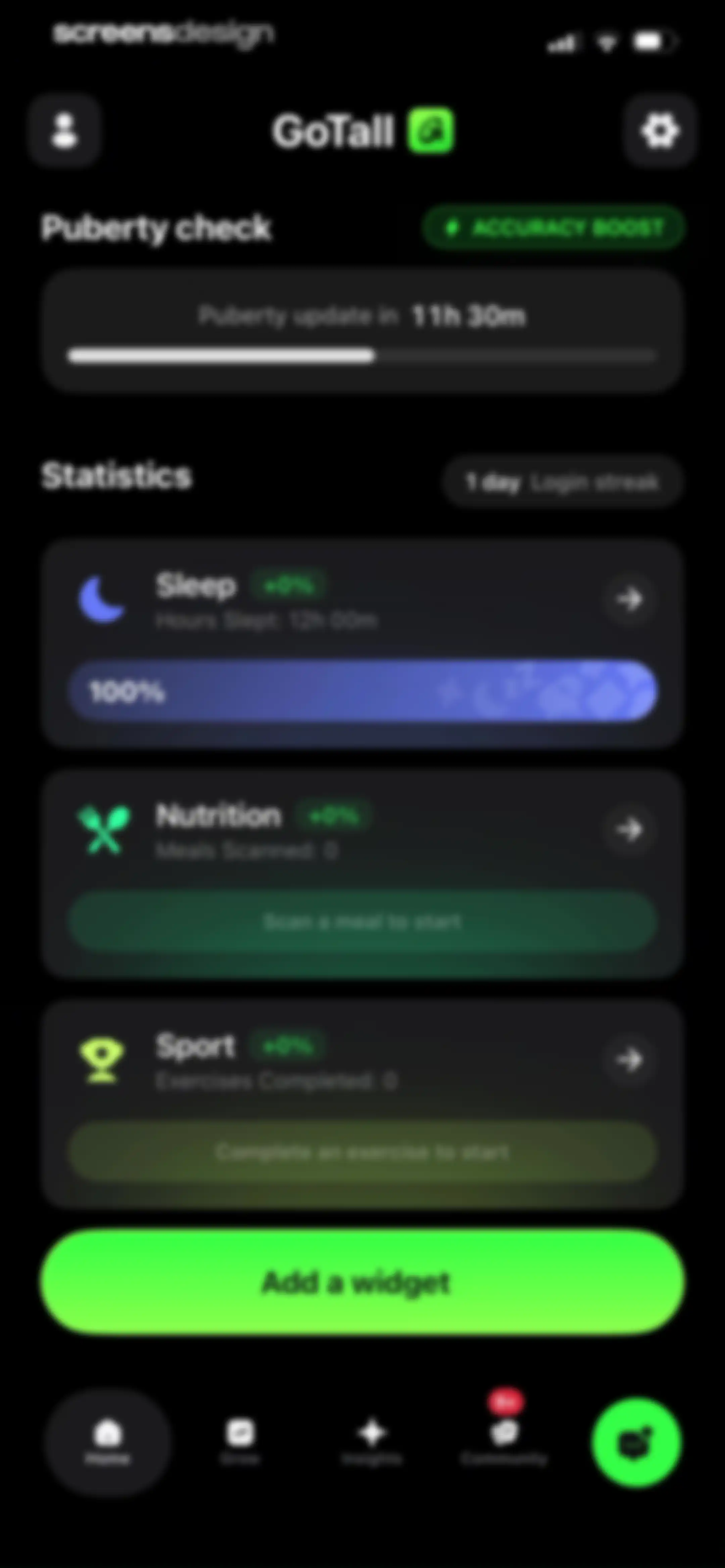 GoTall - Height Predictor screen 96