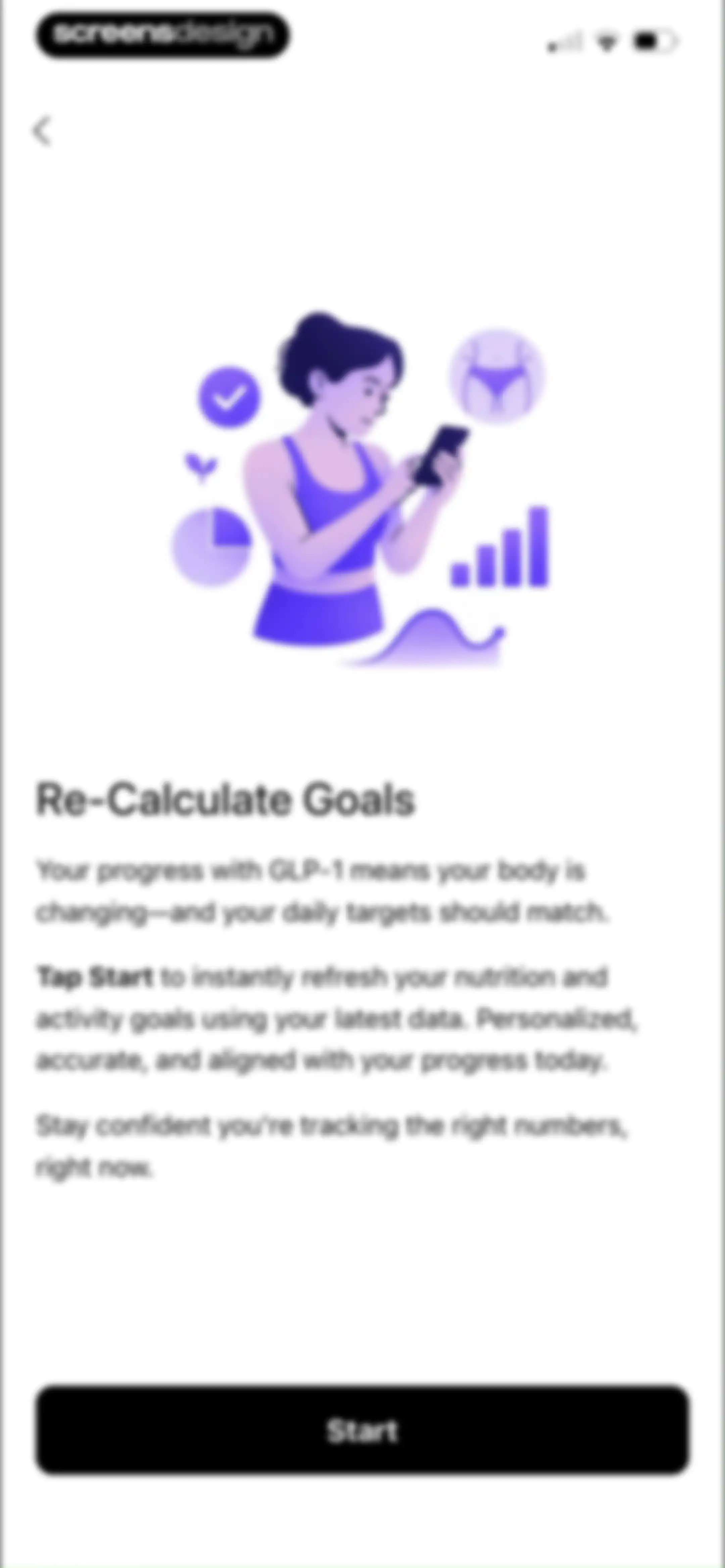 MeAgain: GLP-1 Tracker App screen 134