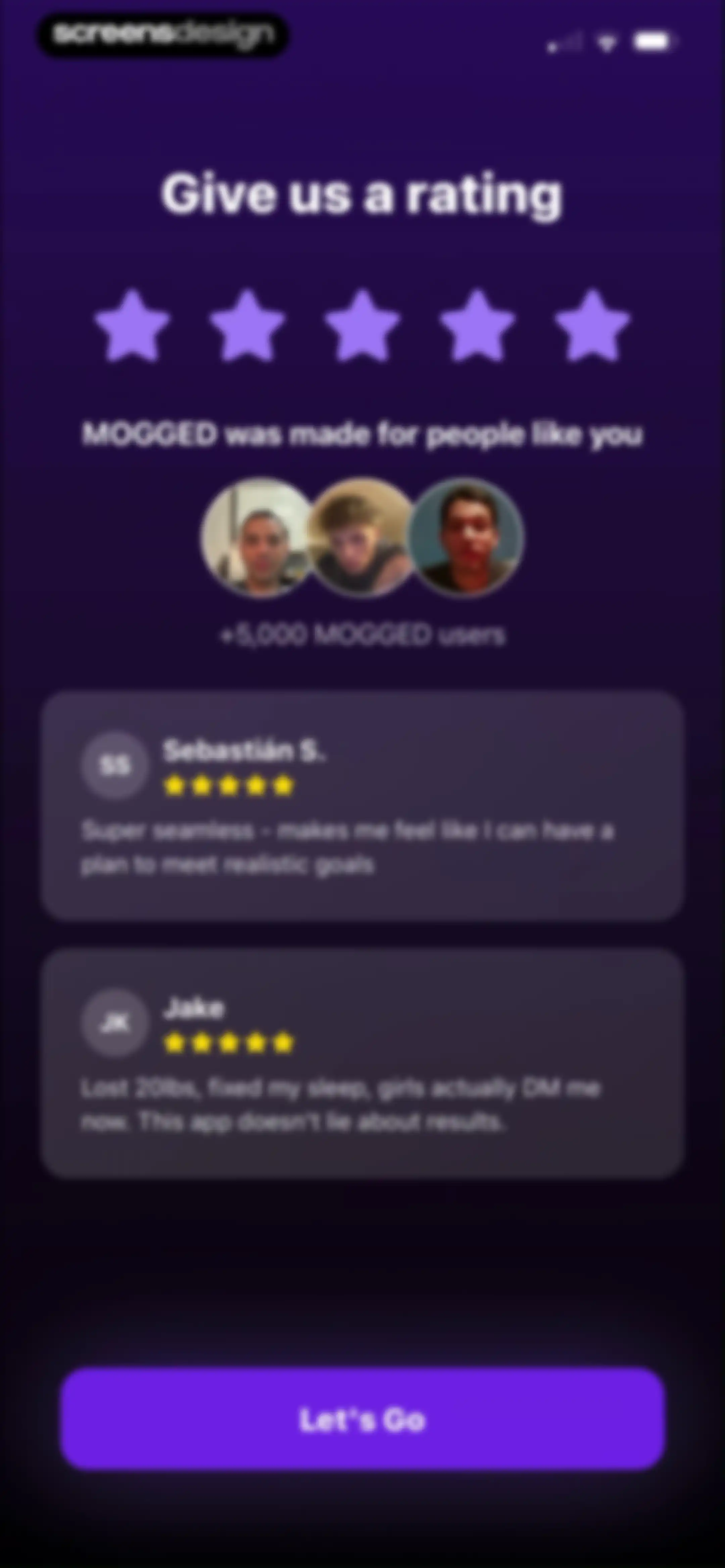 Mogged: Glow Up for Men screen 45