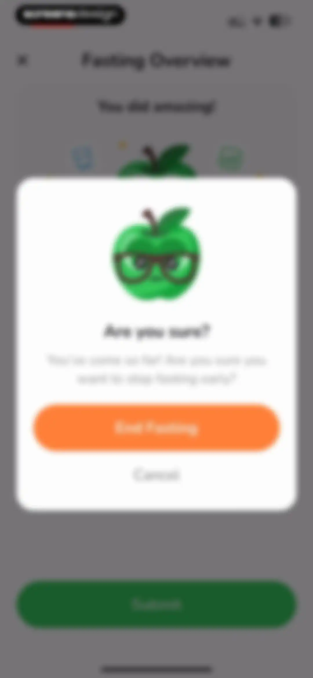 Fastie: Calorie & Food Tracker screen 56