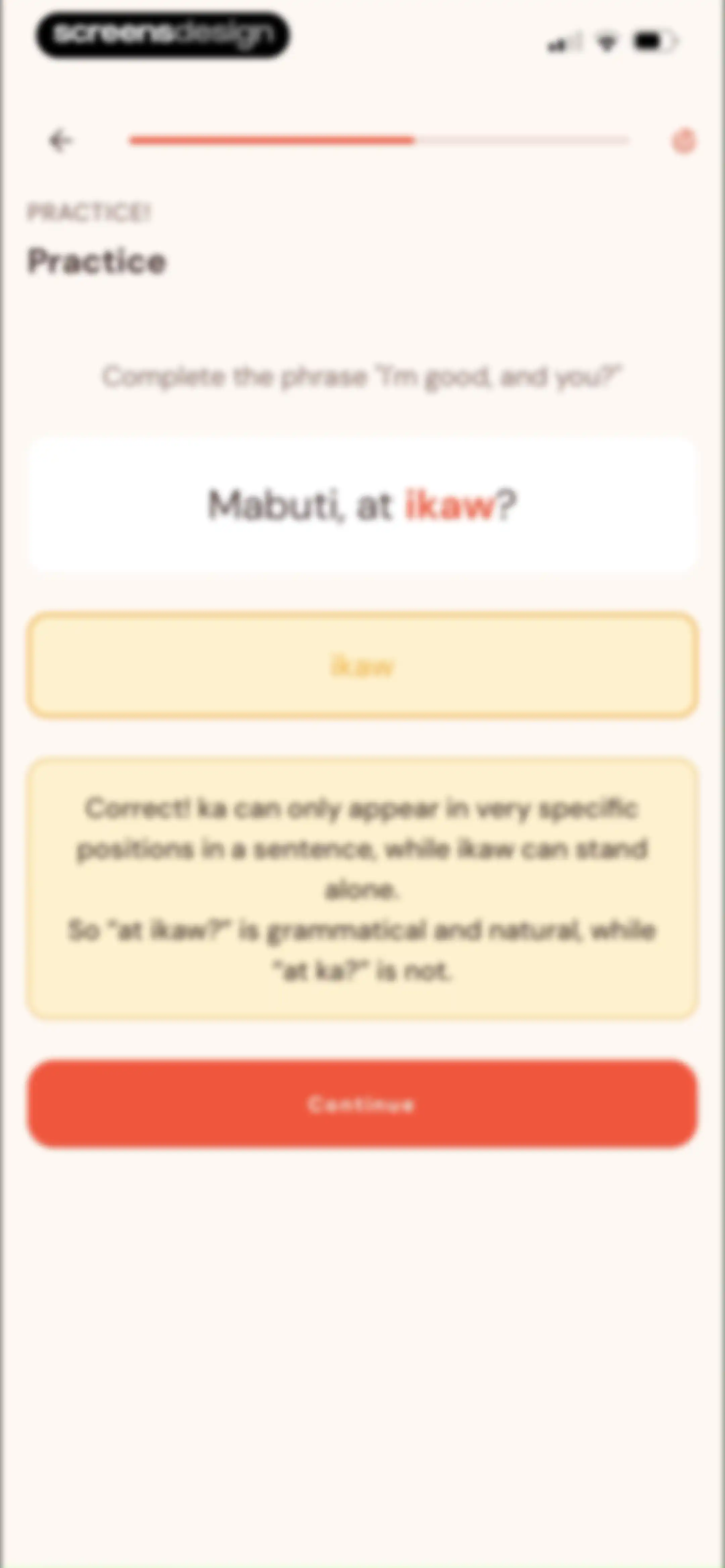 Tahanan: Learn Tagalog screen 80