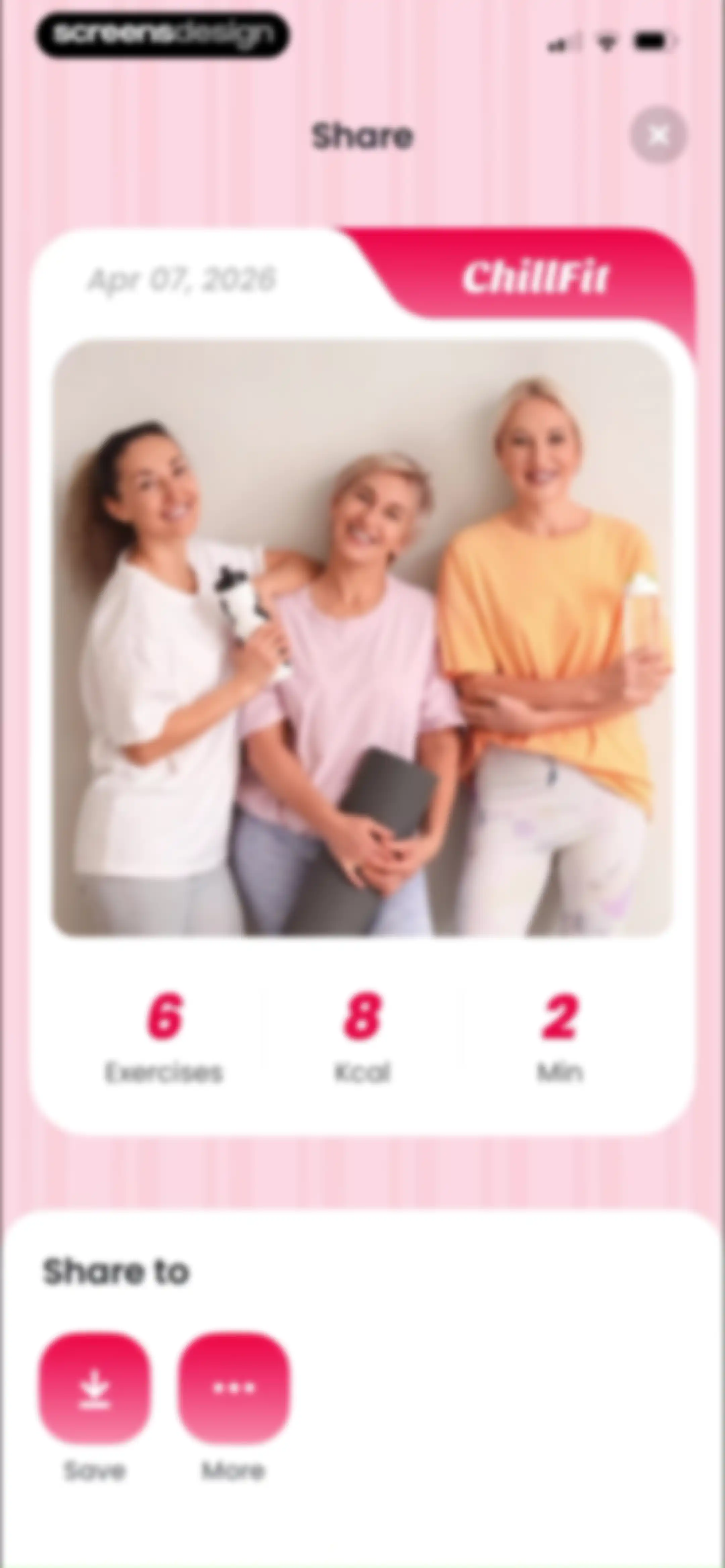 ChillFit: Home Workout Planner screen 82