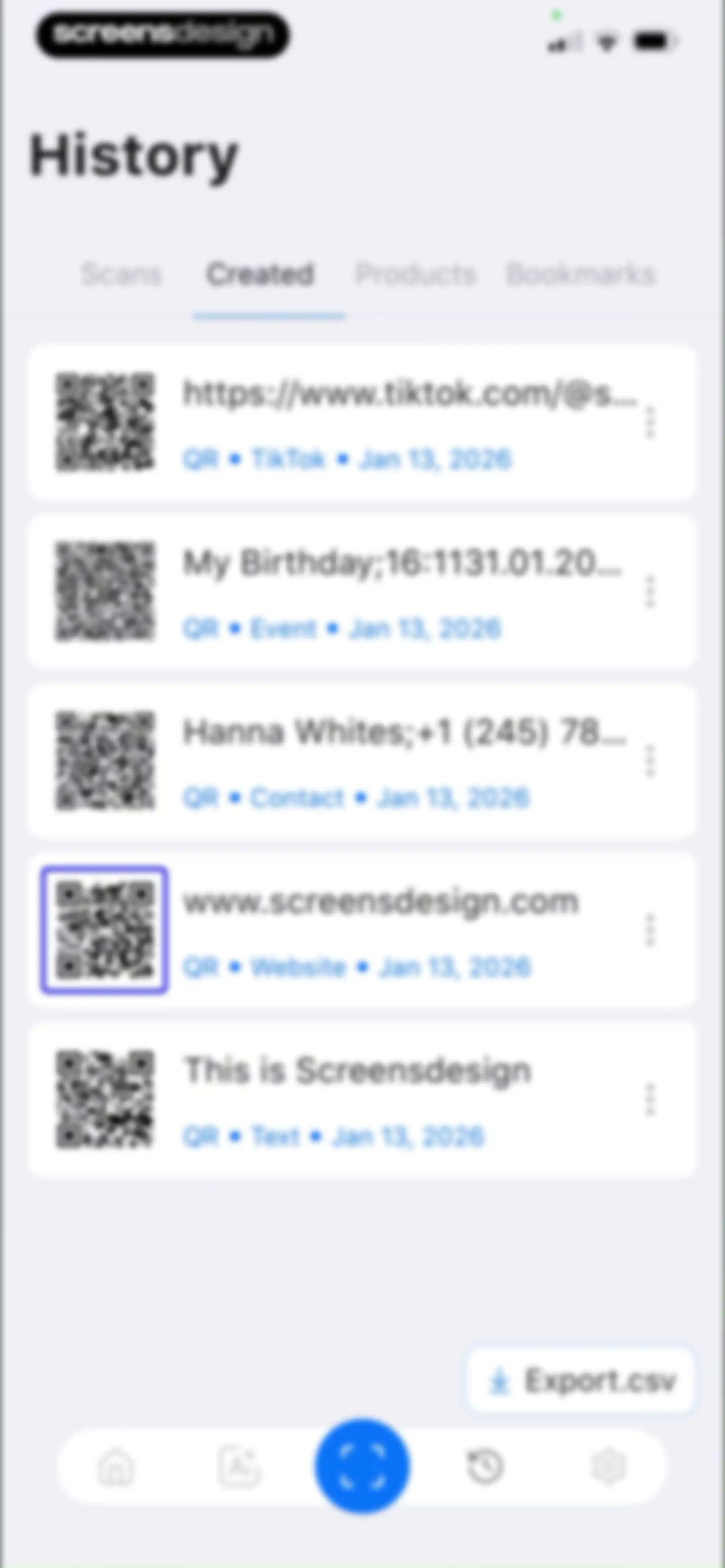 QR Code Scanner & AI Generator screen 68
