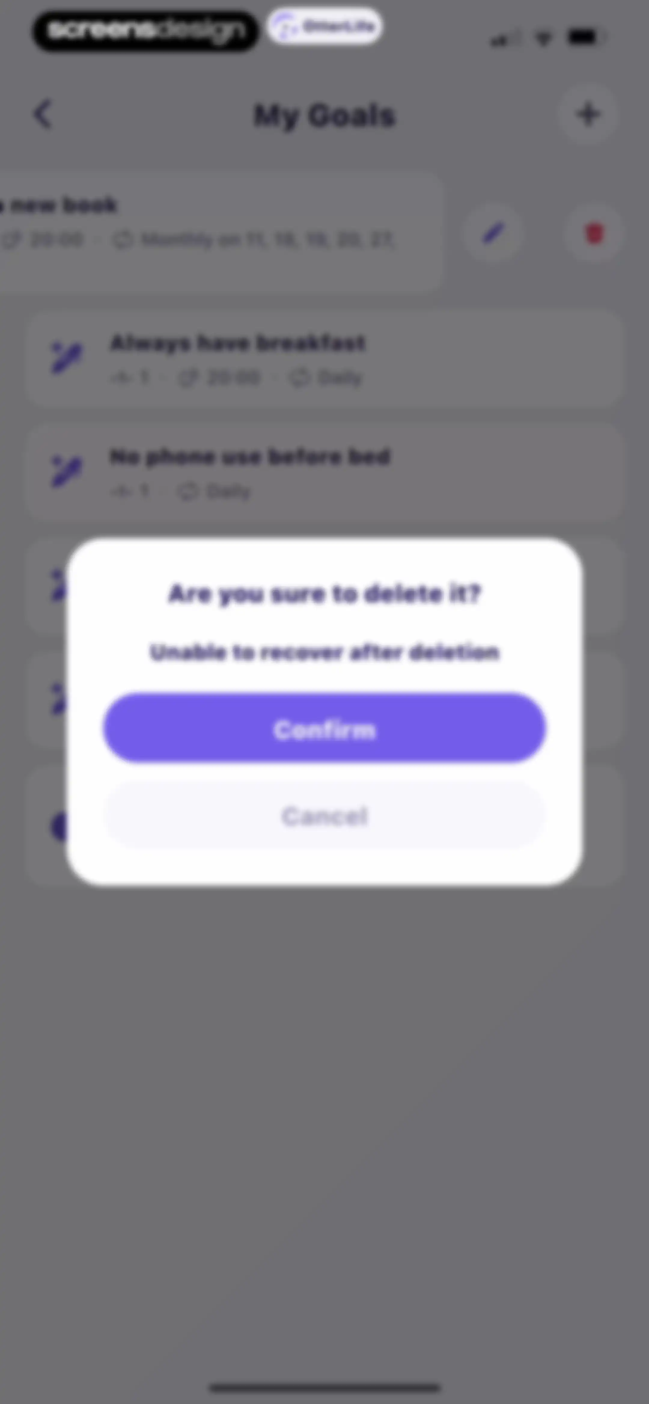 OtterLife: AI Health Tracker screen 301
