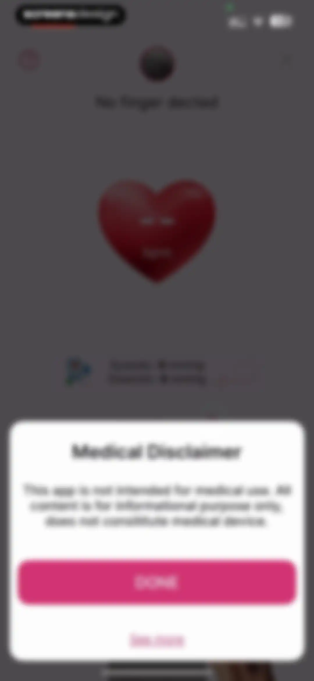 Blood Pressure-Monitor Tracker screen 38