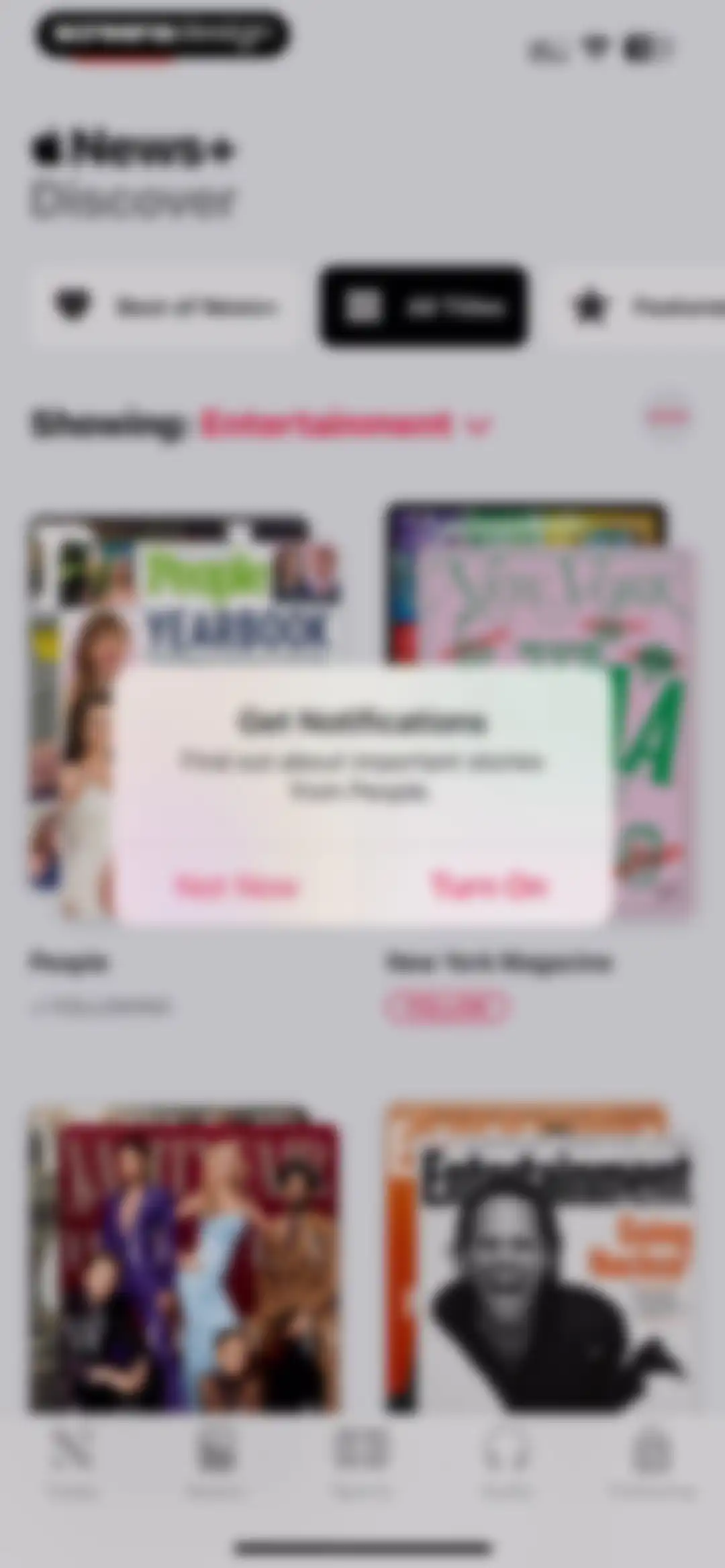 Apple News screen 112