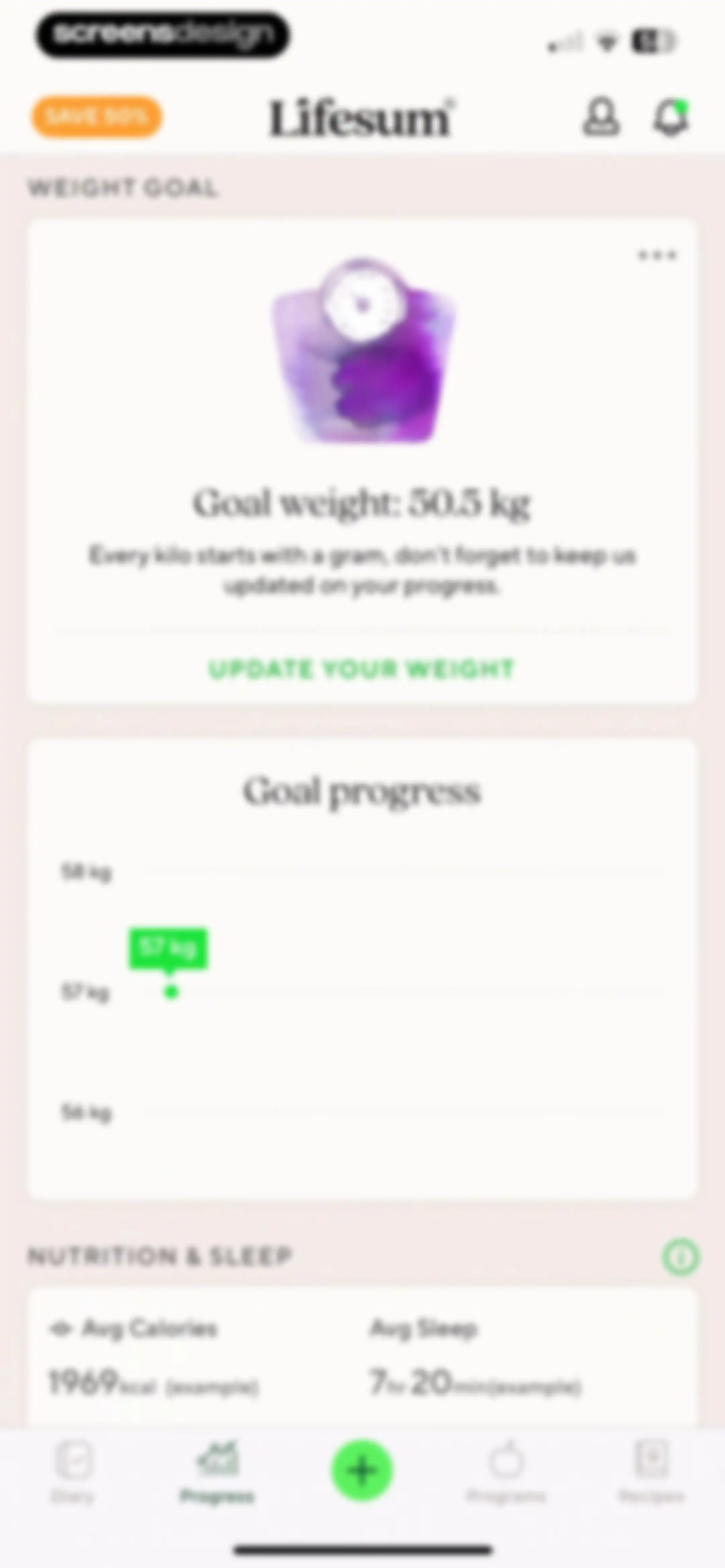 Lifesum: AI Calorie Counter screen 92
