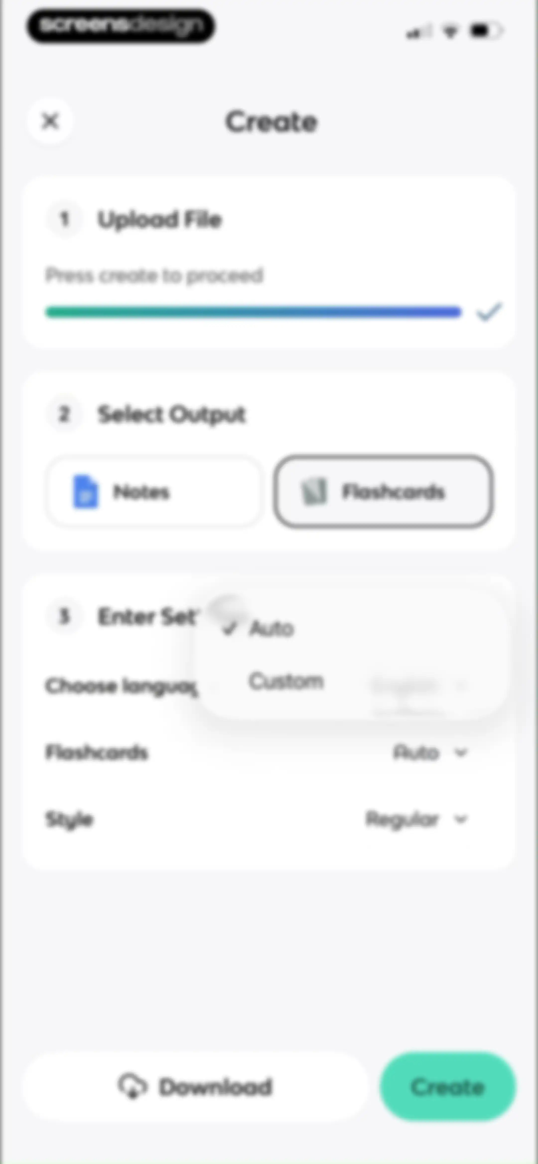 Knowt: AI Flashcards & Notes screen 96