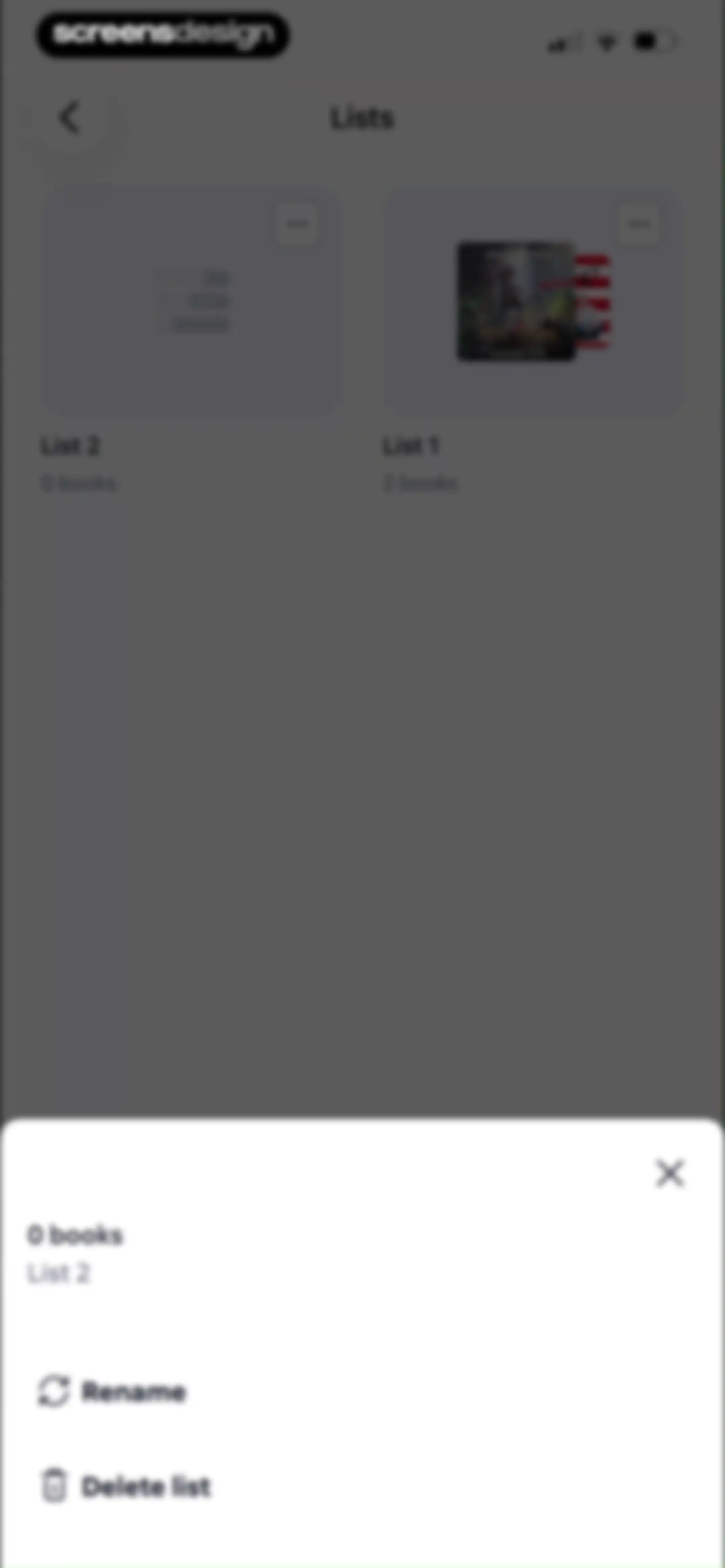 Litres: Audio screen 81