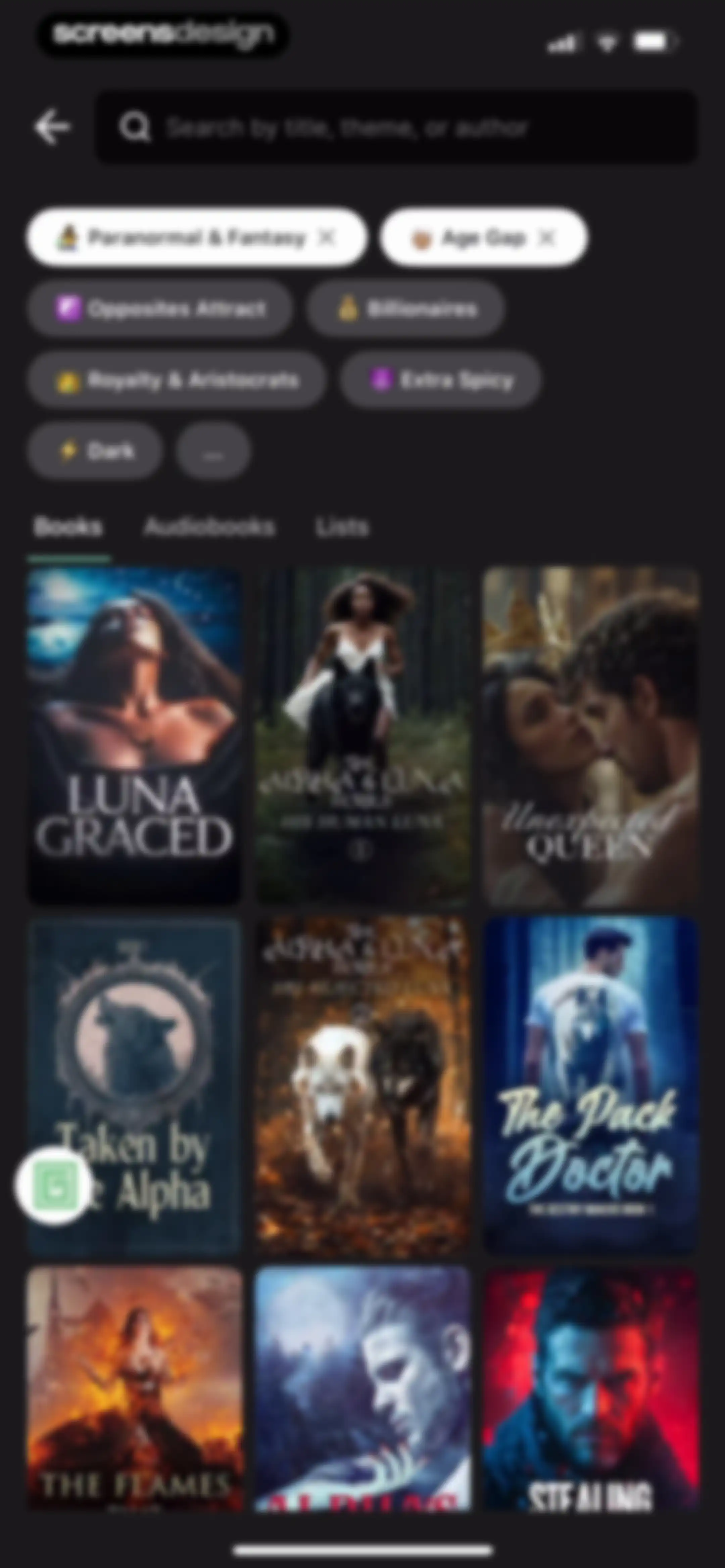 Galatea: Books & Audiobooks screen 41