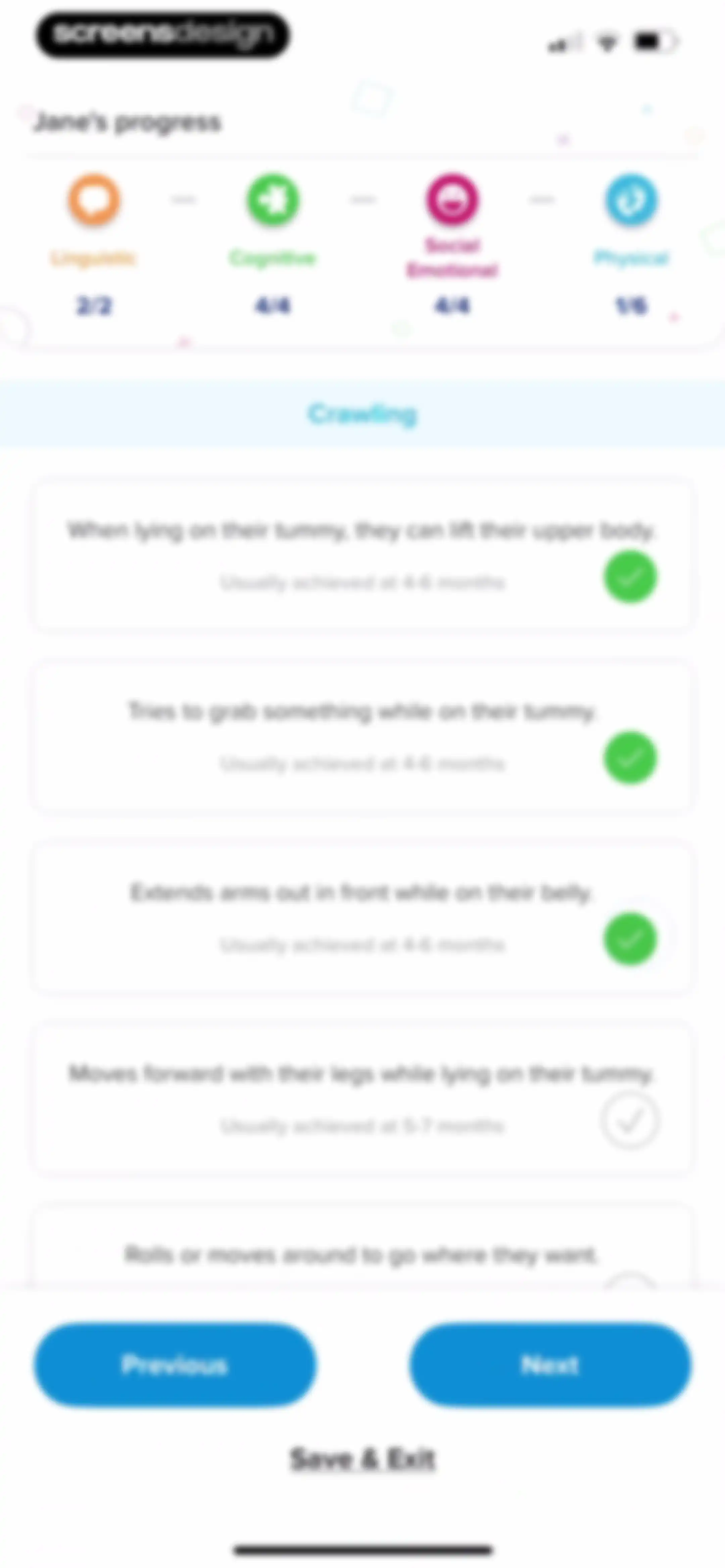 Kinedu: Baby Development screen 47
