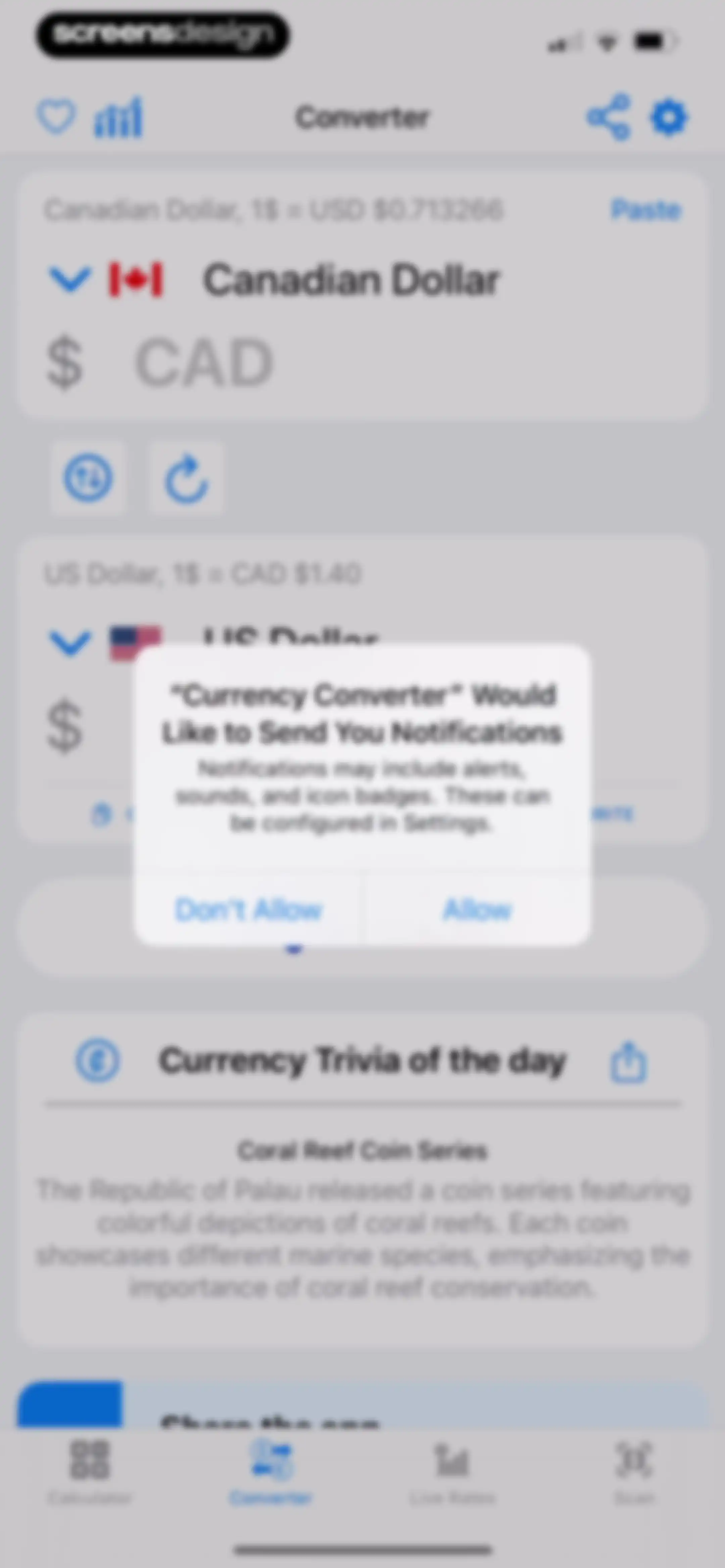 Currency Converter Calculator• screen 21