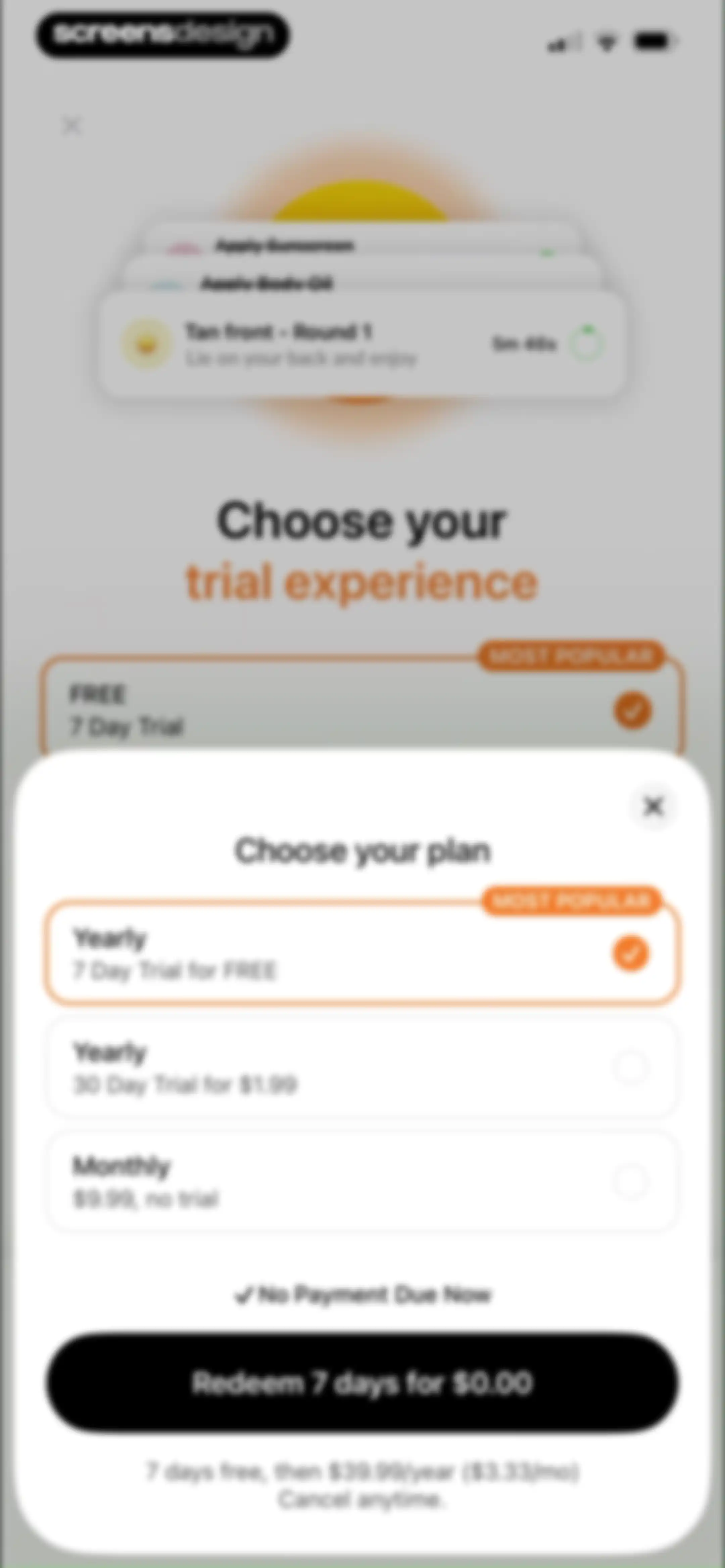 SunSafe: UV Index & Tanning screen 21