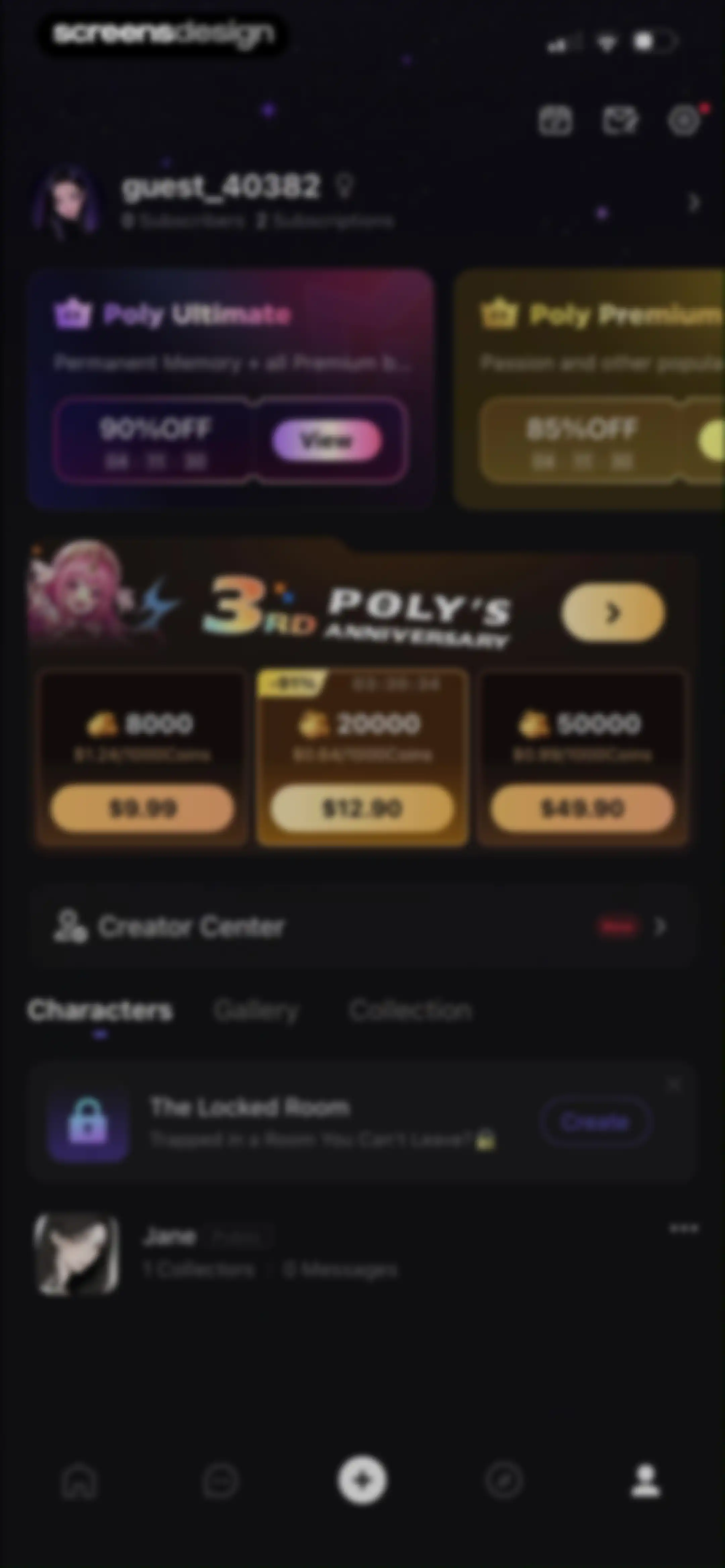 PolyBuzz: Chat with Characters screen 85