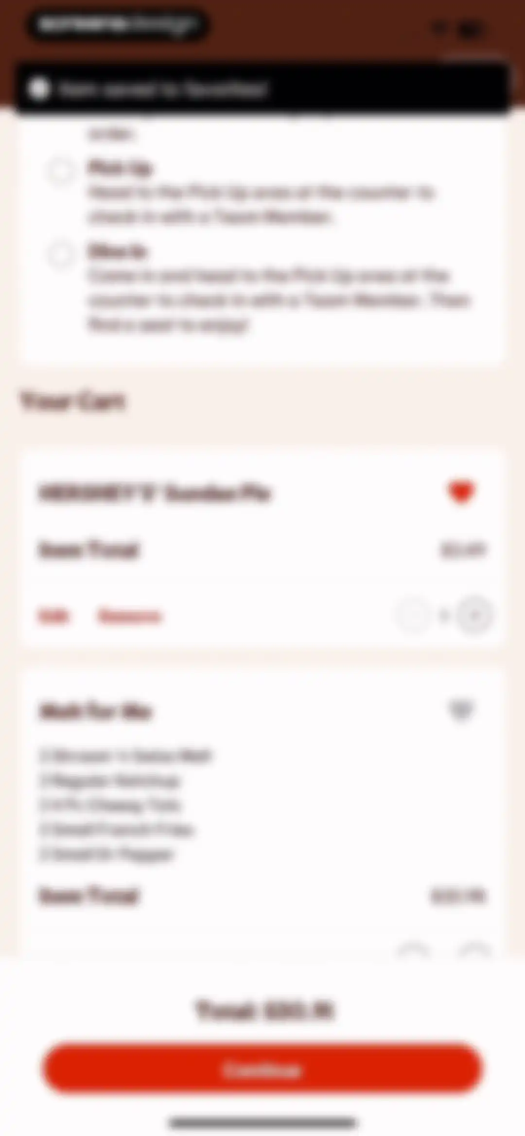 BURGER KING® App screen 35