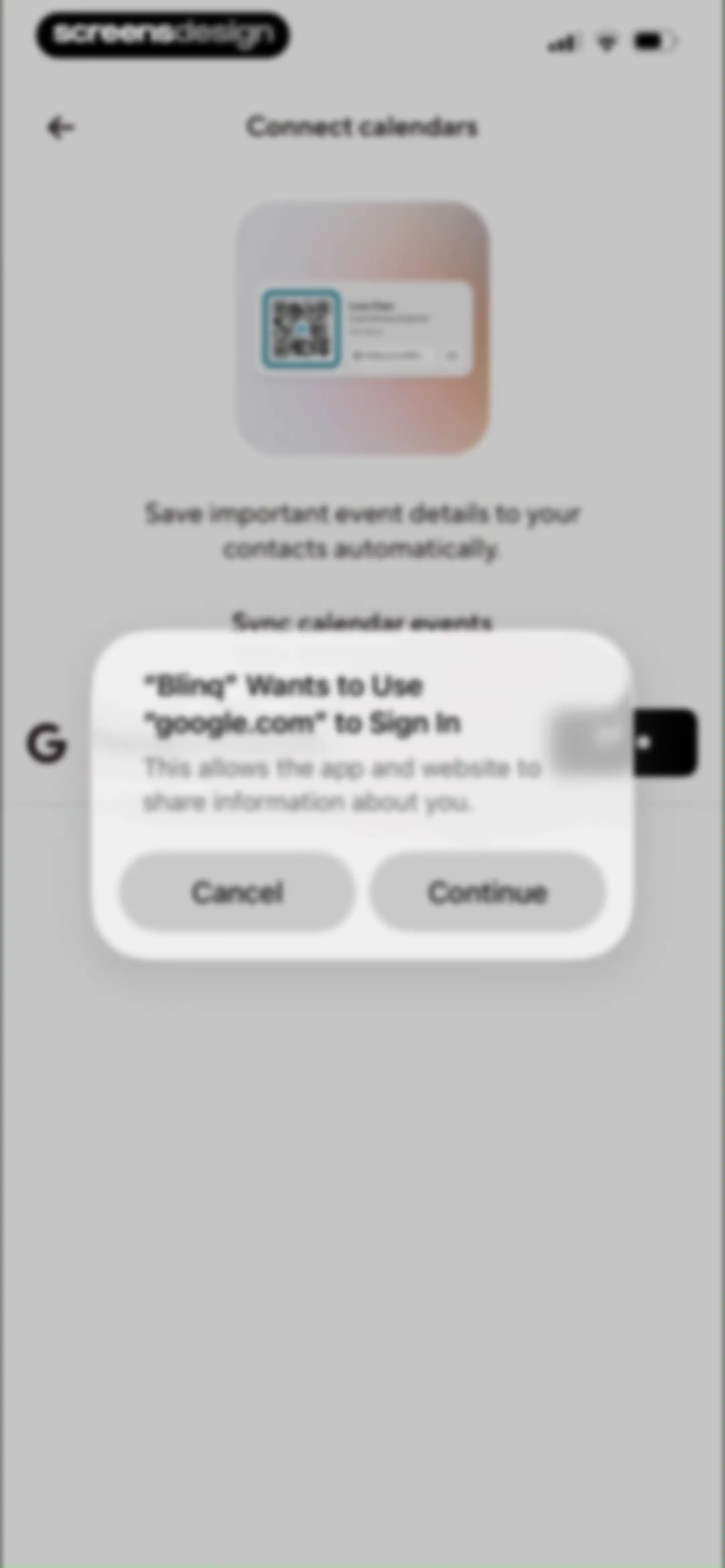 Blinq: Digital Business Card screen 109