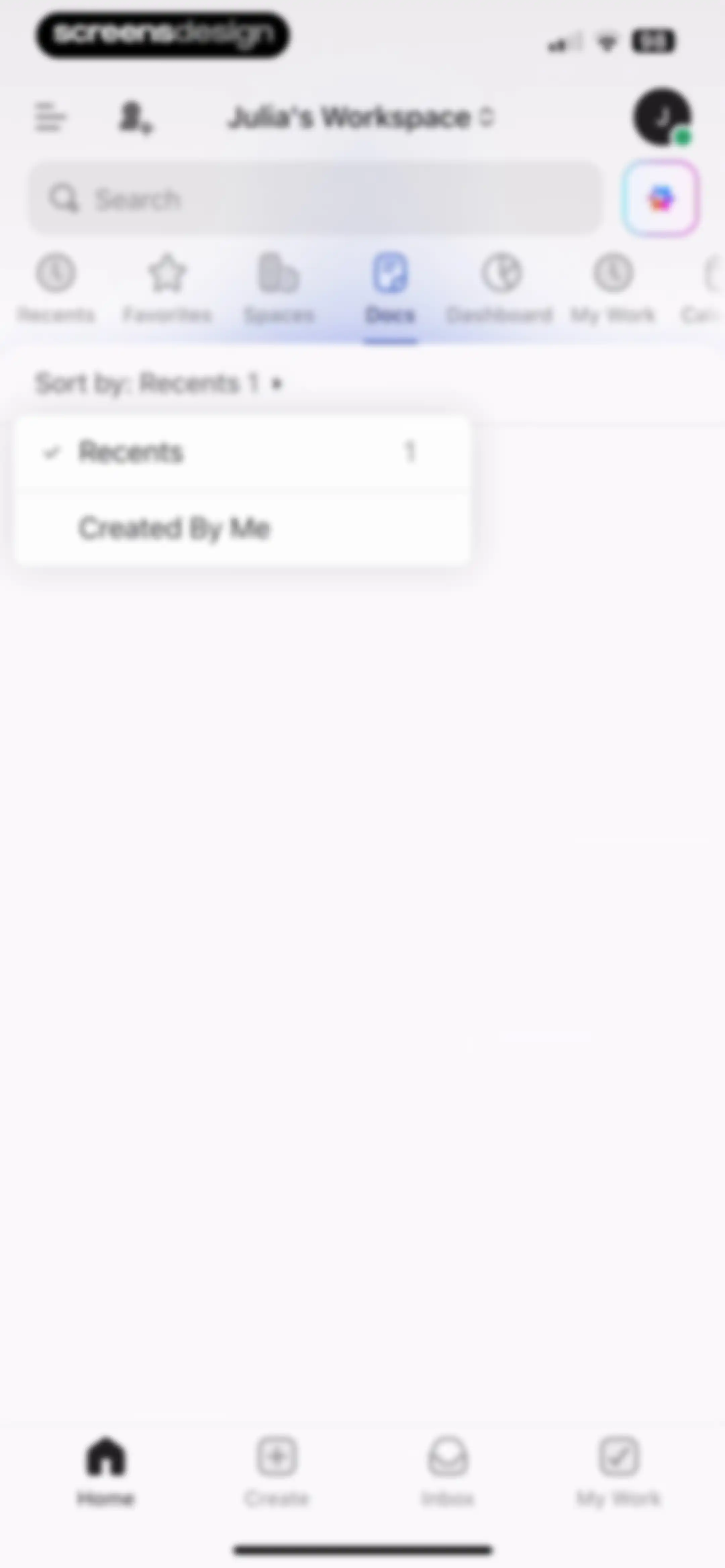 ClickUp: Tasks, Chat, Docs, AI screen 173