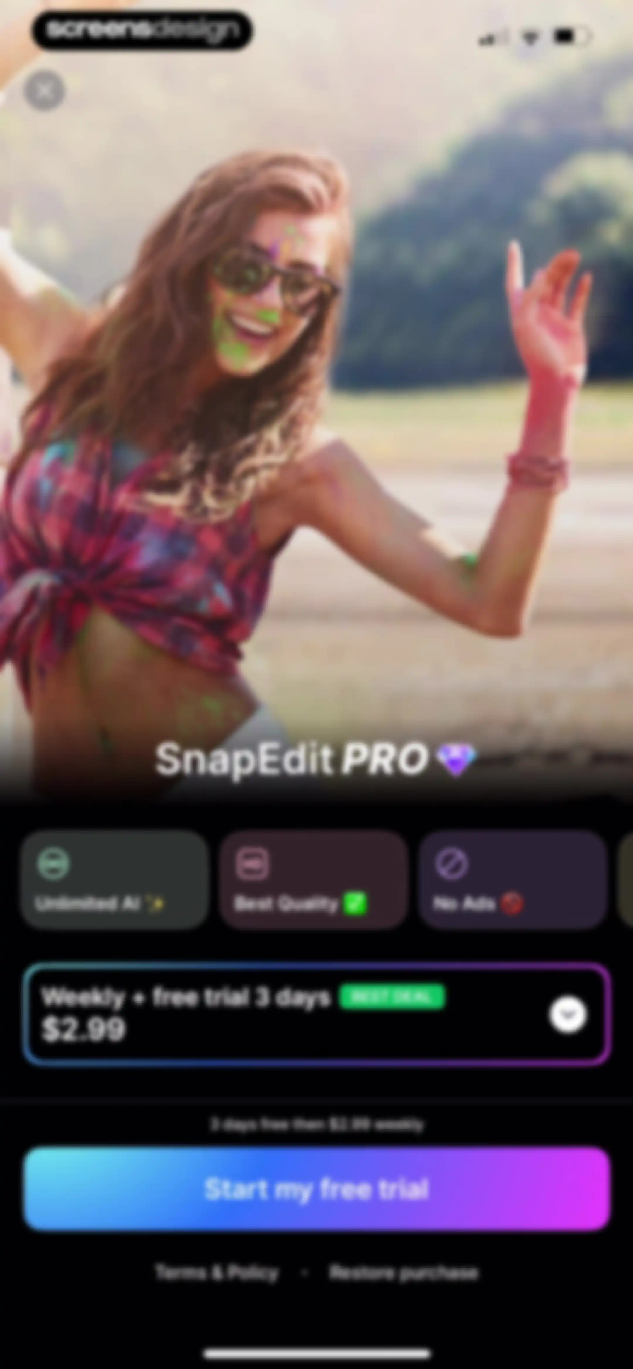 SnapEdit: Photo Editor AI screen 5