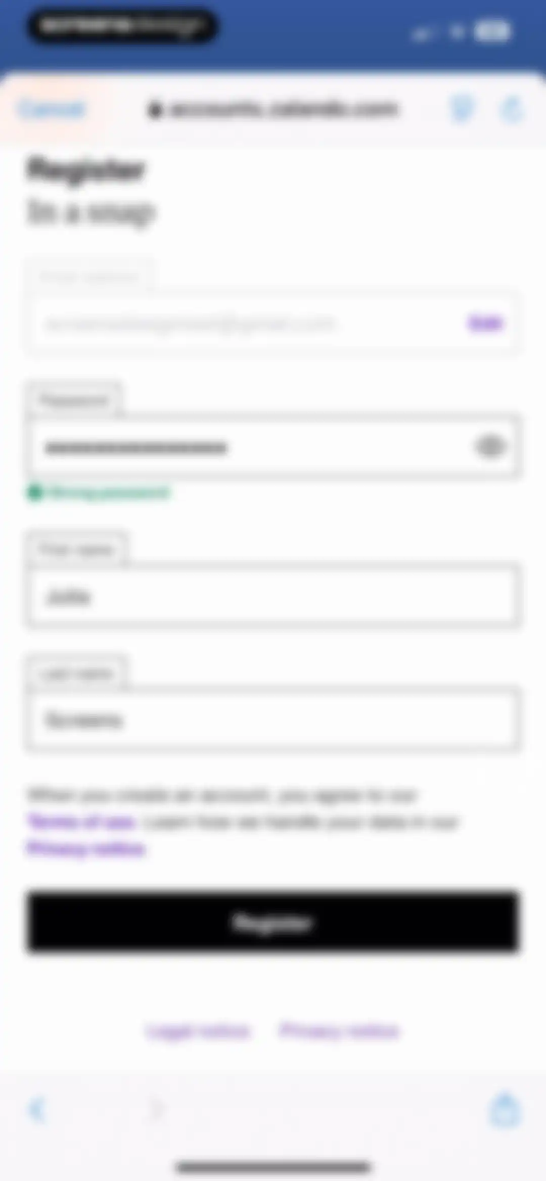 Zalando – Online fashion screen 8