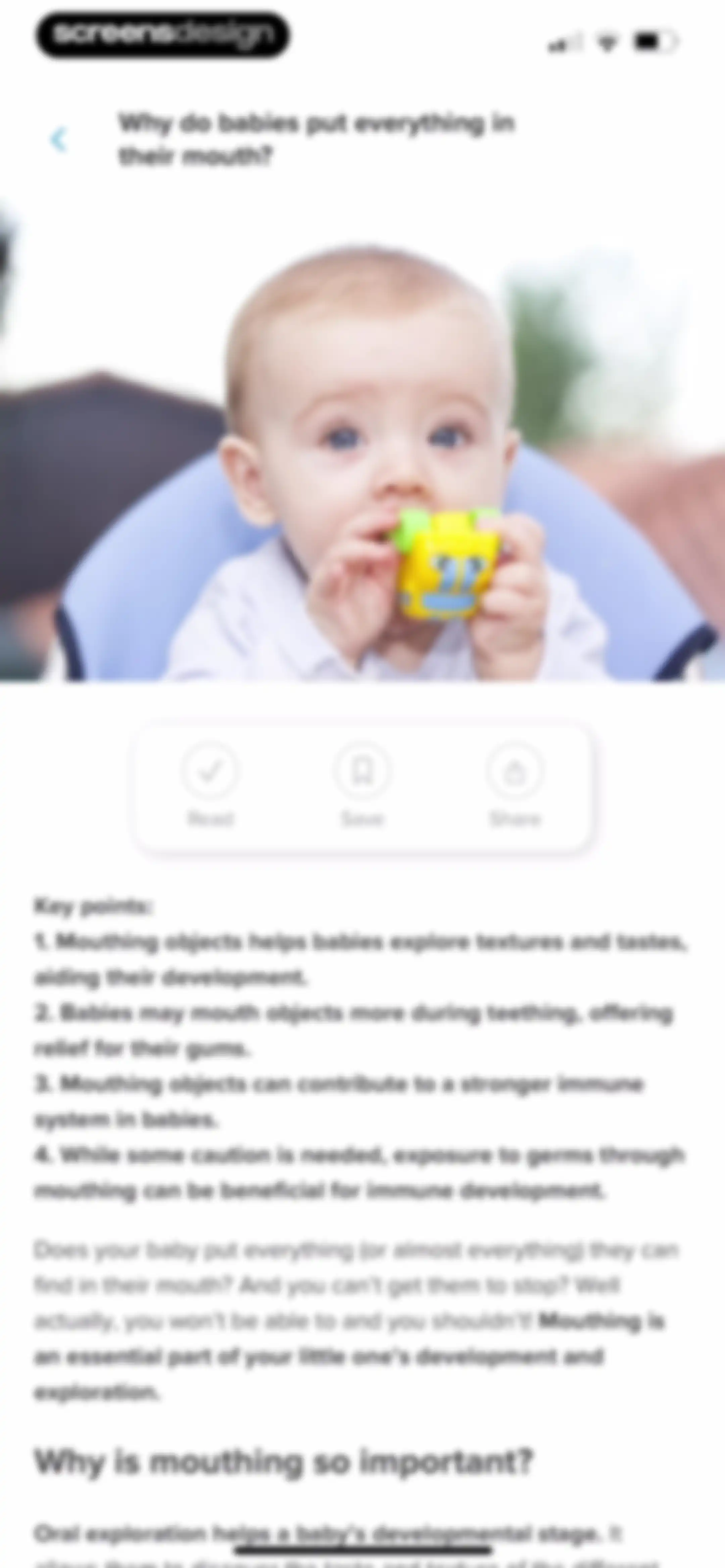 Kinedu: Baby Development screen 131