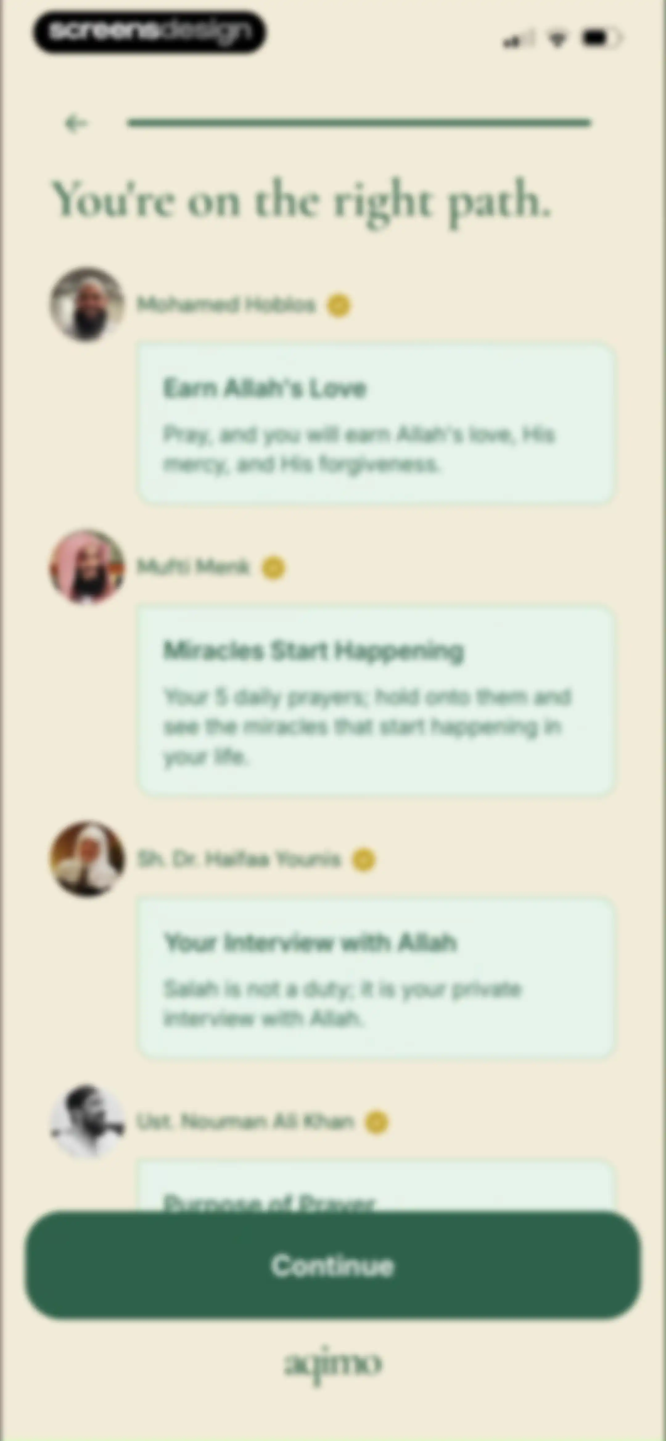 Aqimo: Salah Focus screen 16