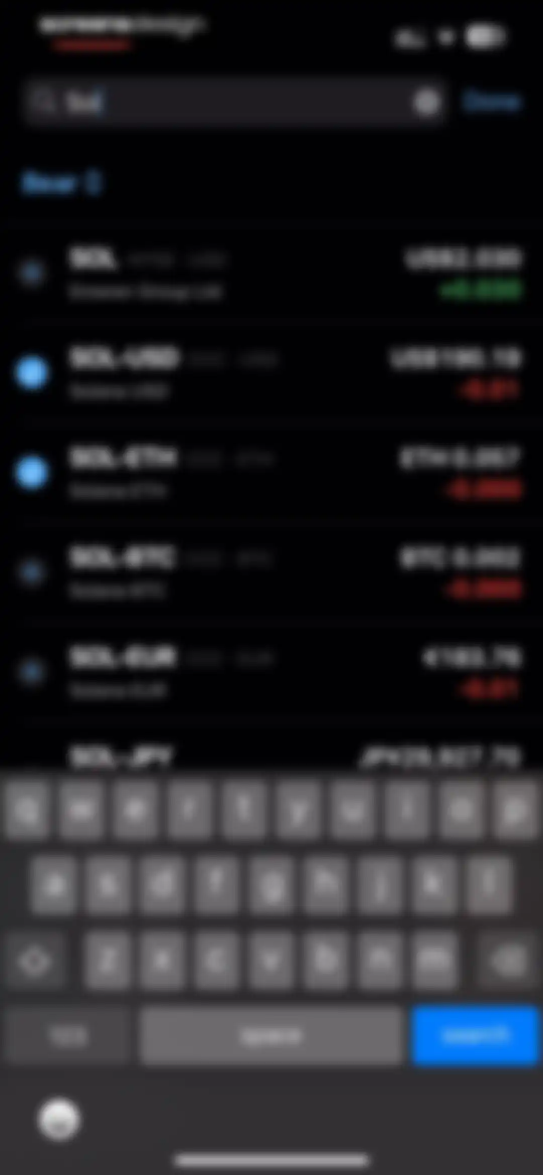 Stocks screen 33