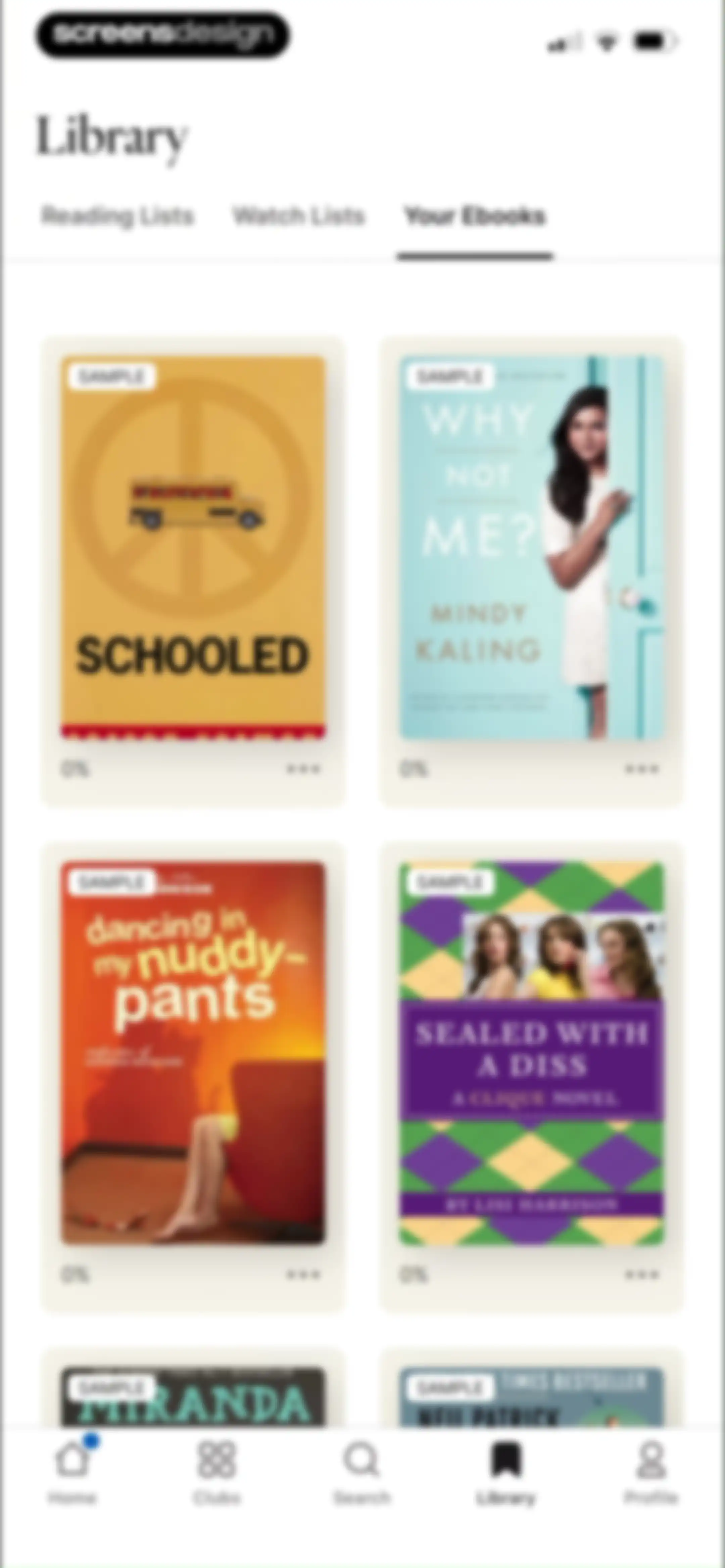 Fable: Track & Discuss Books screen 184