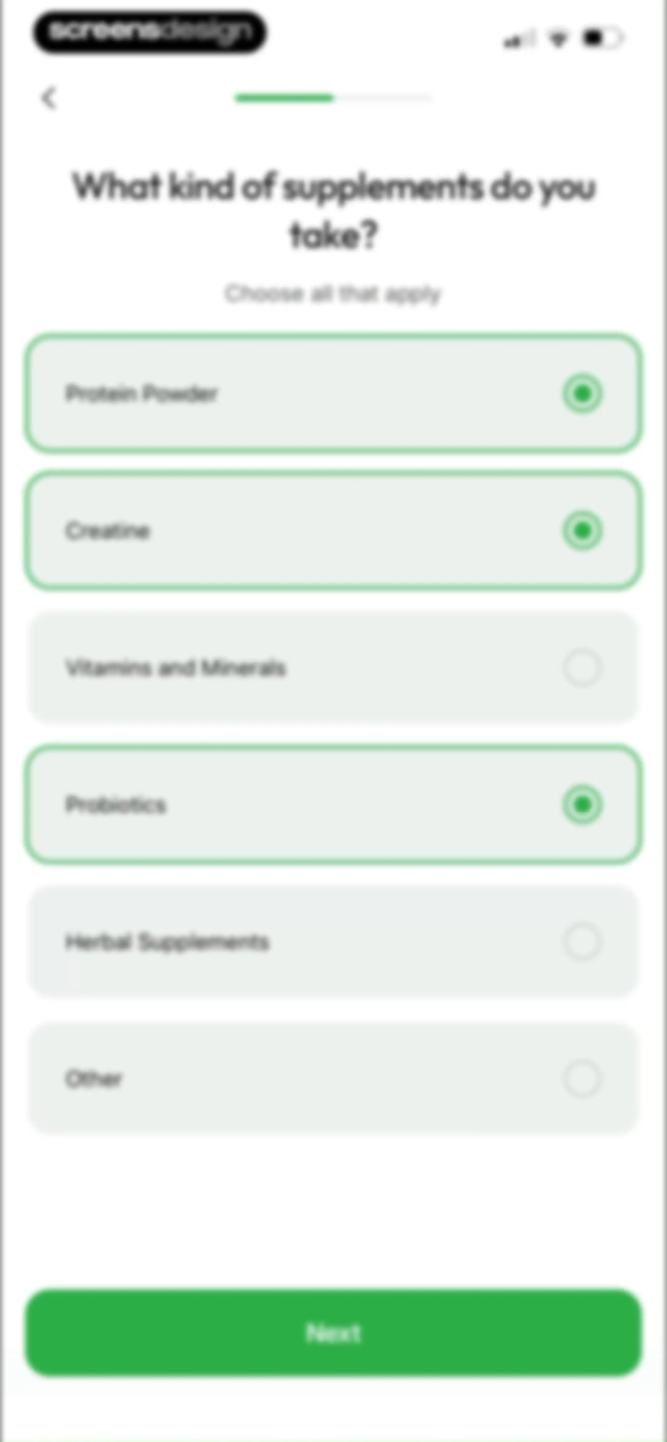 Prove It - Supplement Scanner screen 16