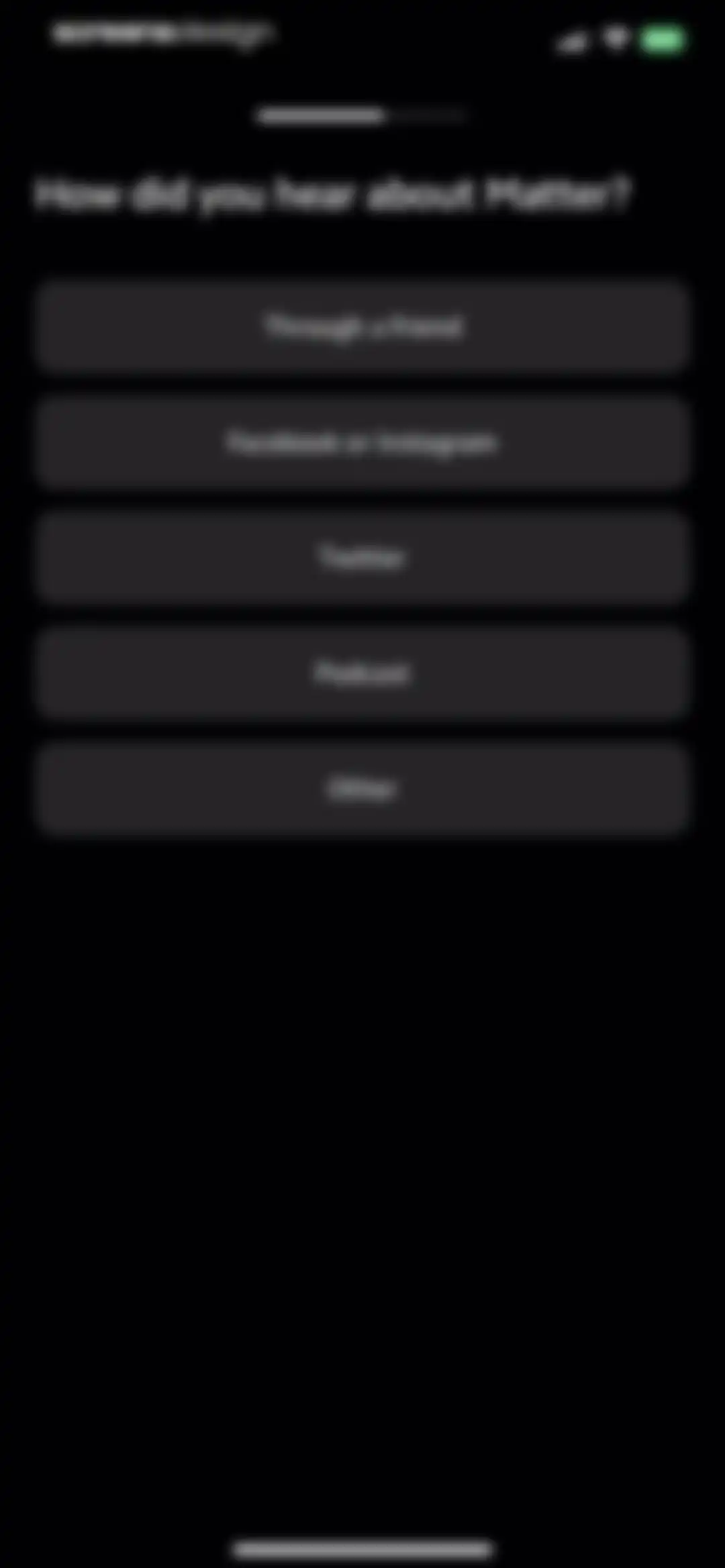 Matter: Reading App screen 14