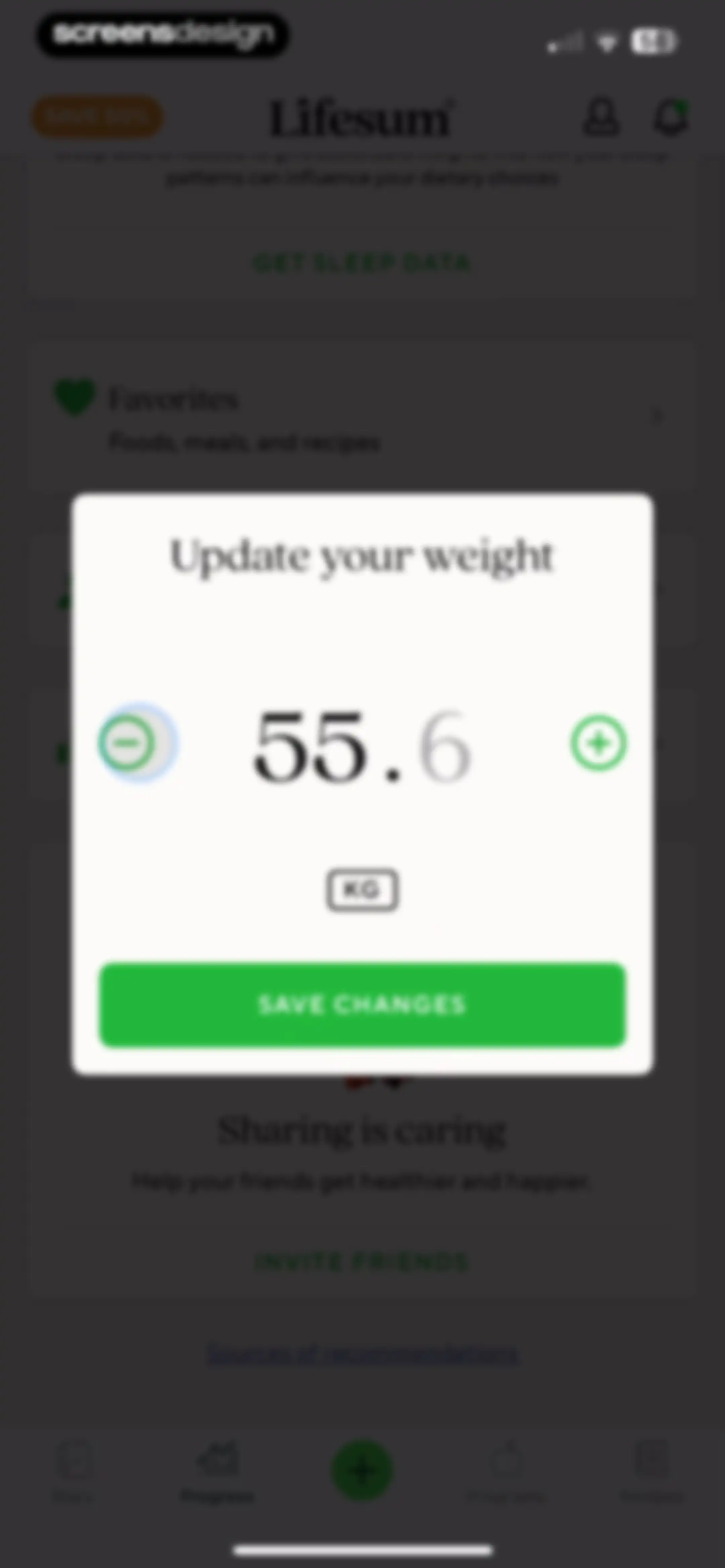 Lifesum: AI Calorie Counter screen 117