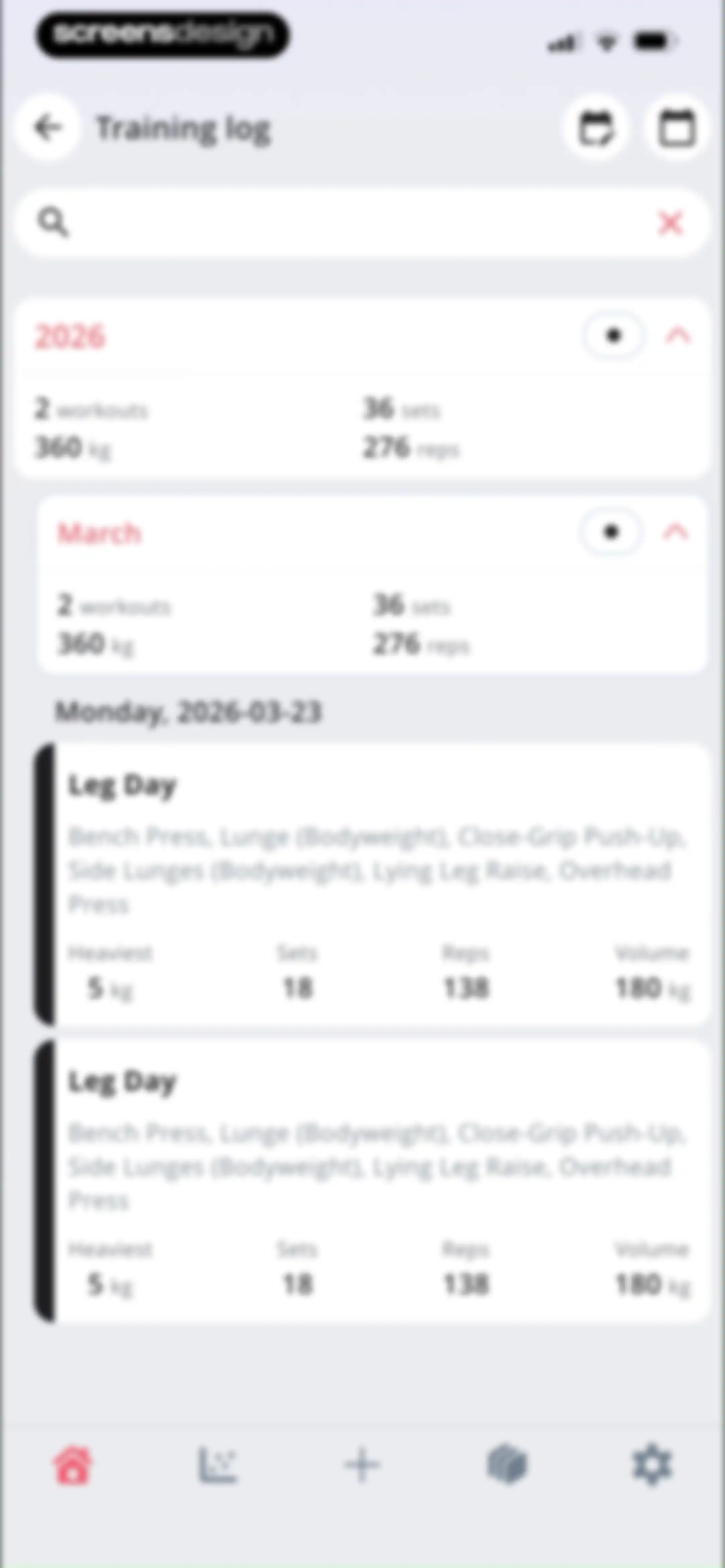 StrengthLog – Workout Tracker screen 140
