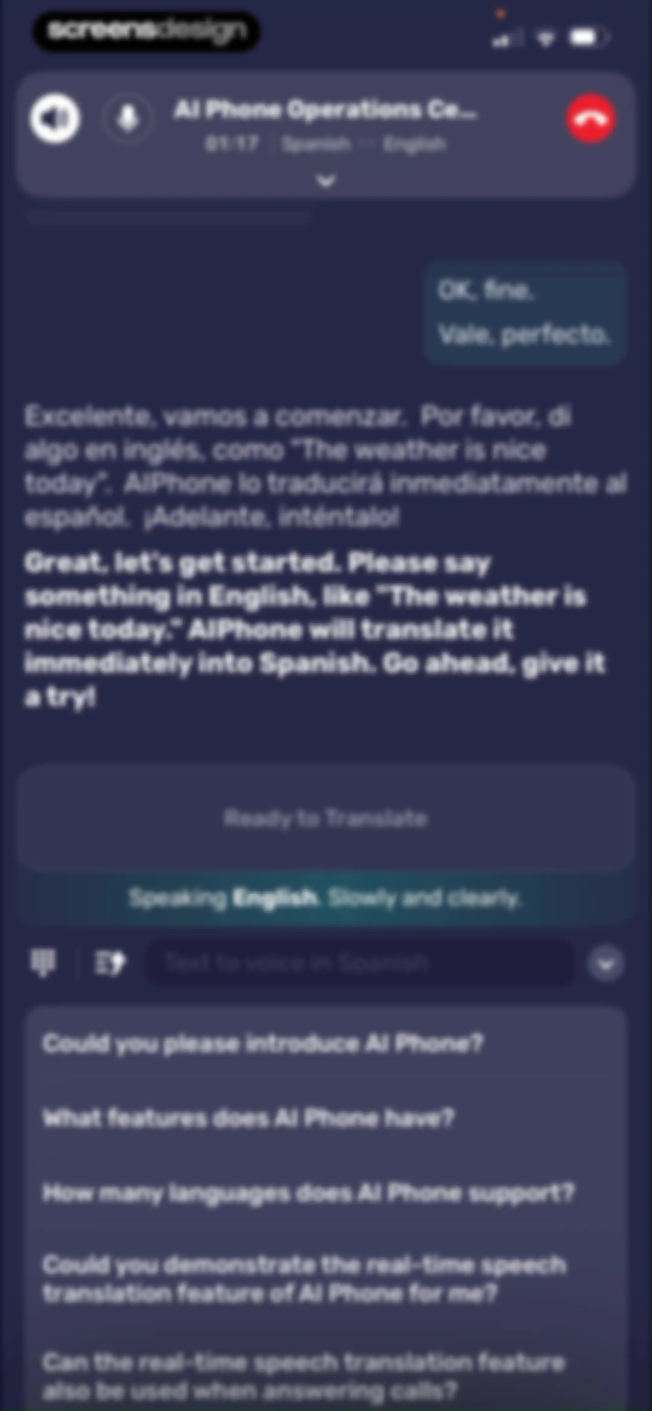 AI Phone:Call&Voice Translator screen 37