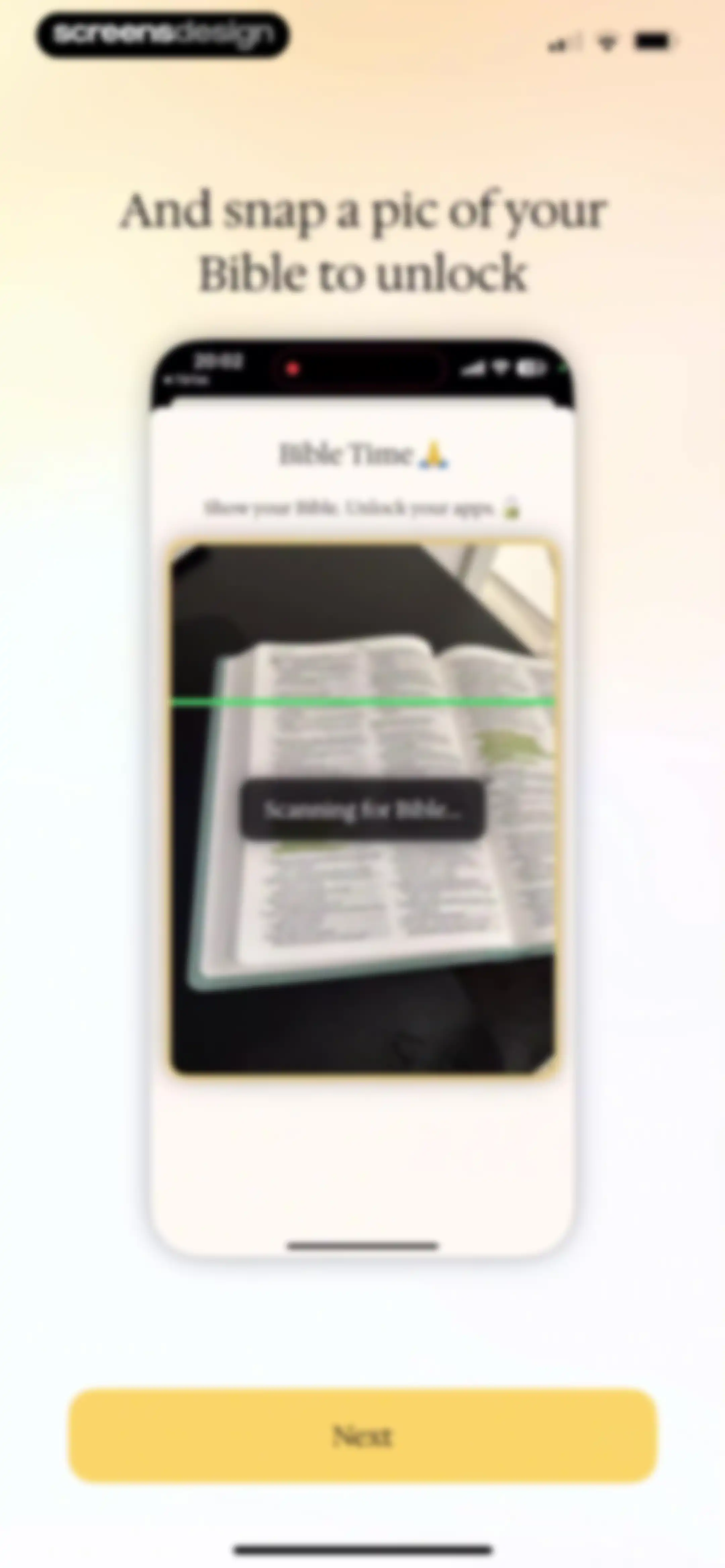 Bible Mode: Reduce Screen Time screen 8