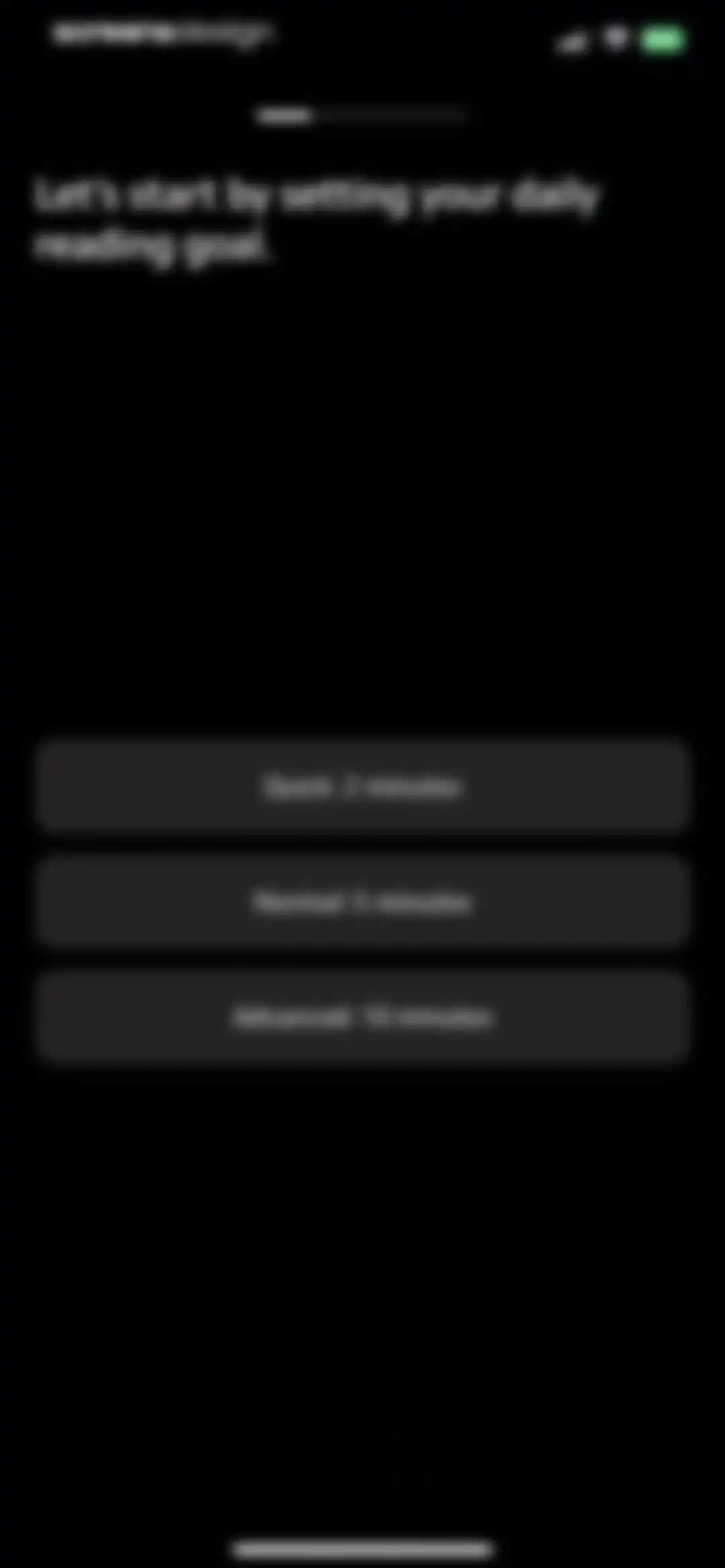Matter: Reading App screen 6