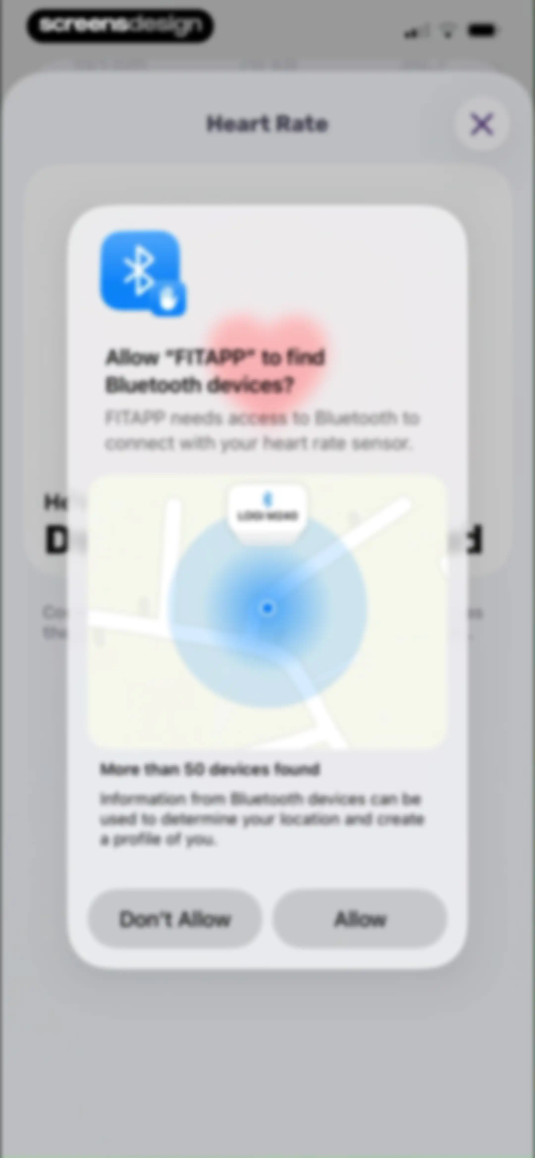 Running Tracker App – FITAPP screen 158