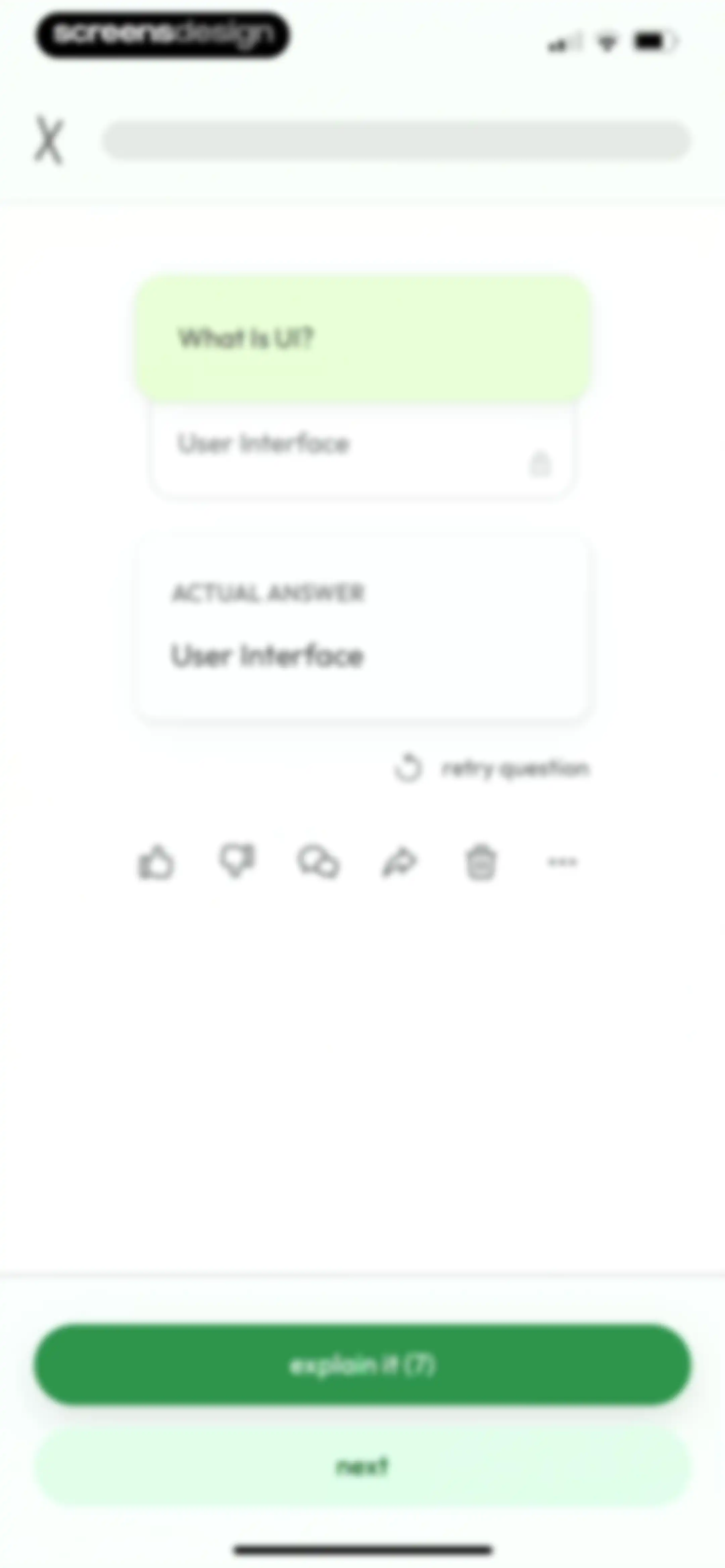 Jungle: AI Flashcards & Quiz screen 65
